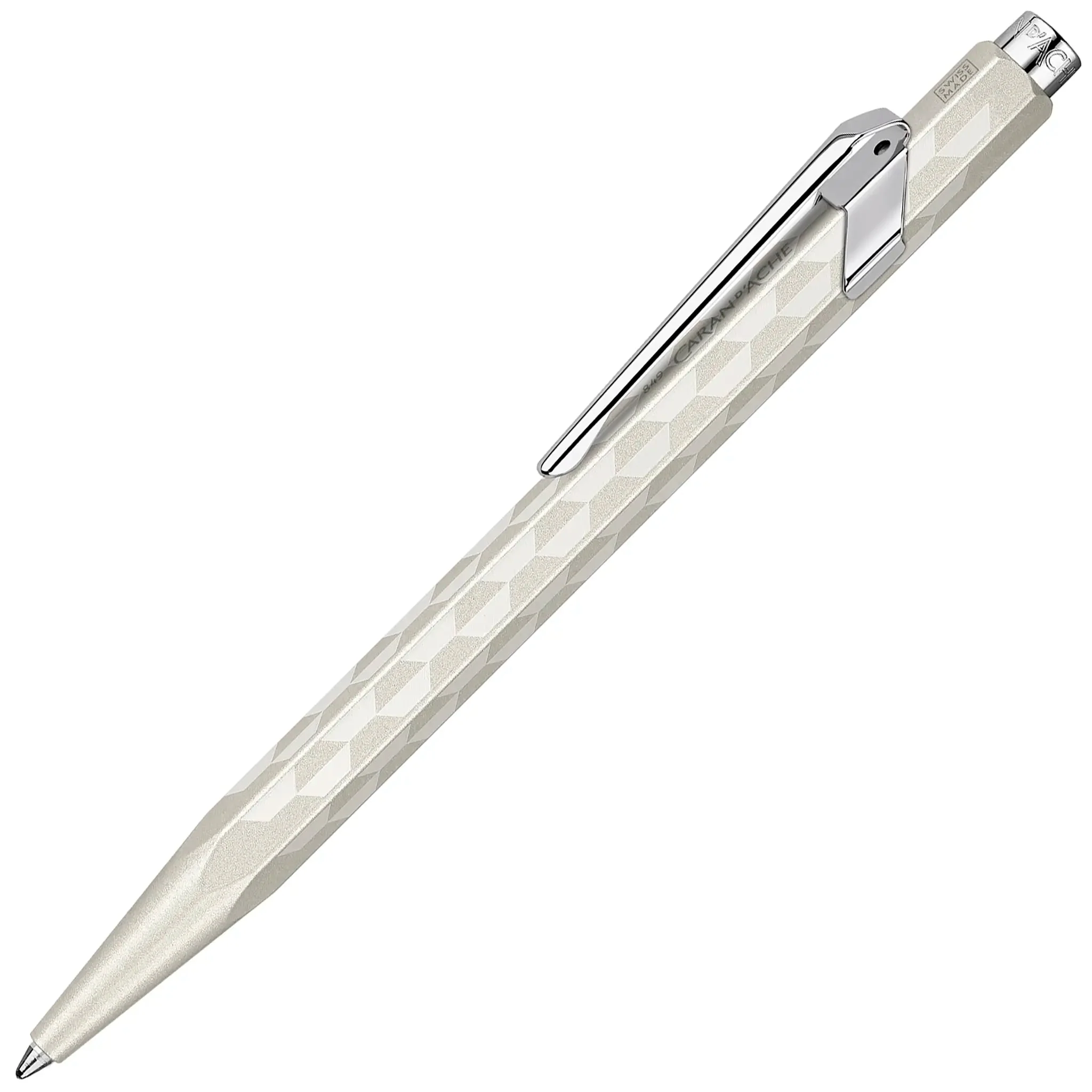 Caran d'Ache 849 Alpine Frost blue or white ballpoint pen special edition - Image 2