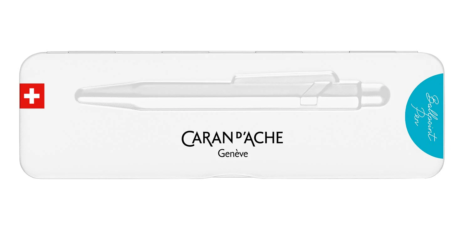 Caran d'Ache 849 Colormat-X Turquoise - Image 3