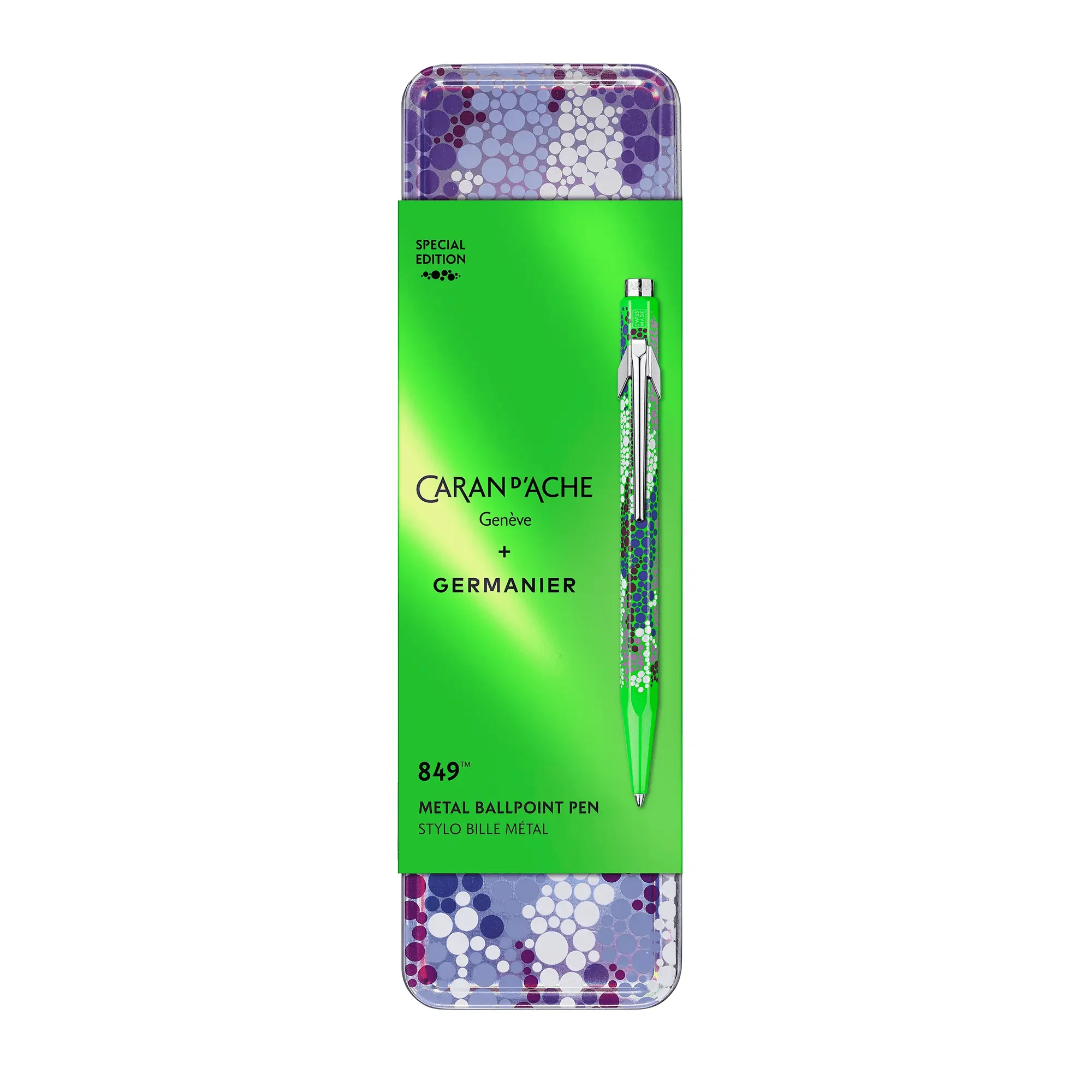 Caran d'Ache 849 Germanier green ballpoint pen special edition - Image 4