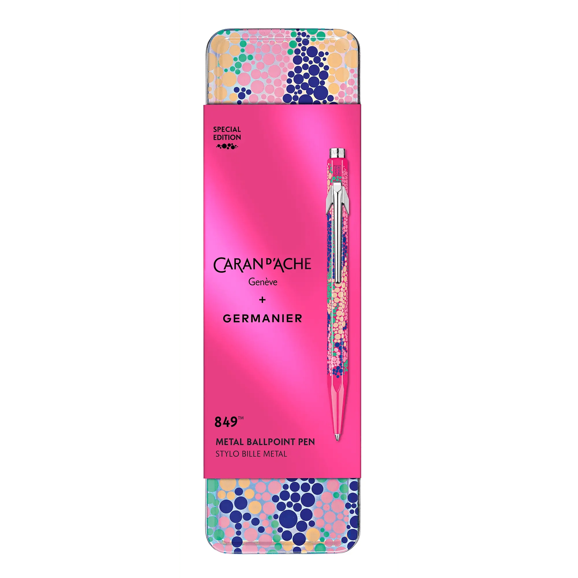 Caran d'Ache 849 Germanier pink ballpoint pen special edition - Image 4