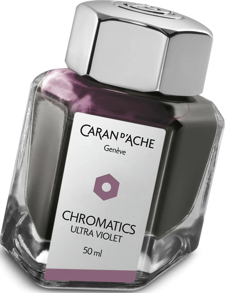 Caran d'Ache Chromatics ink bottle 50ml - Image 11