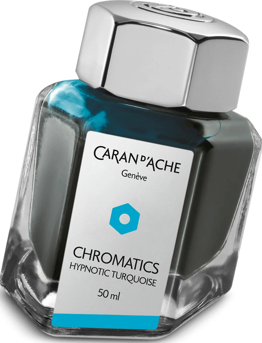Caran d'Ache Chromatics ink bottle 50ml - Image 5