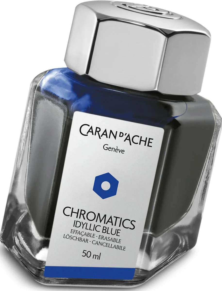 Caran d'Ache Chromatics ink bottle 50ml - Image 6