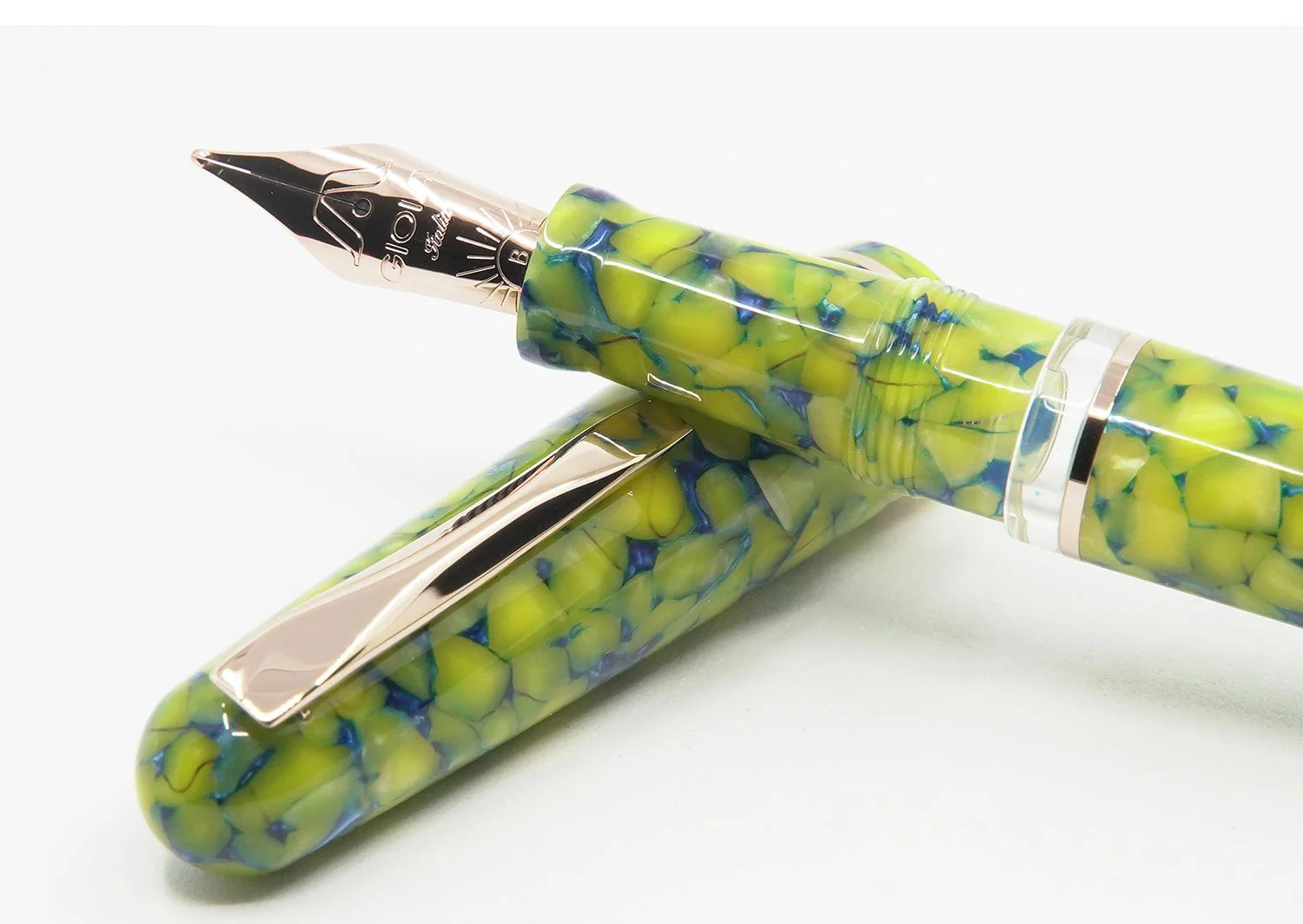 Gioia Métis Colibri rose gold fountain pen - Image 5