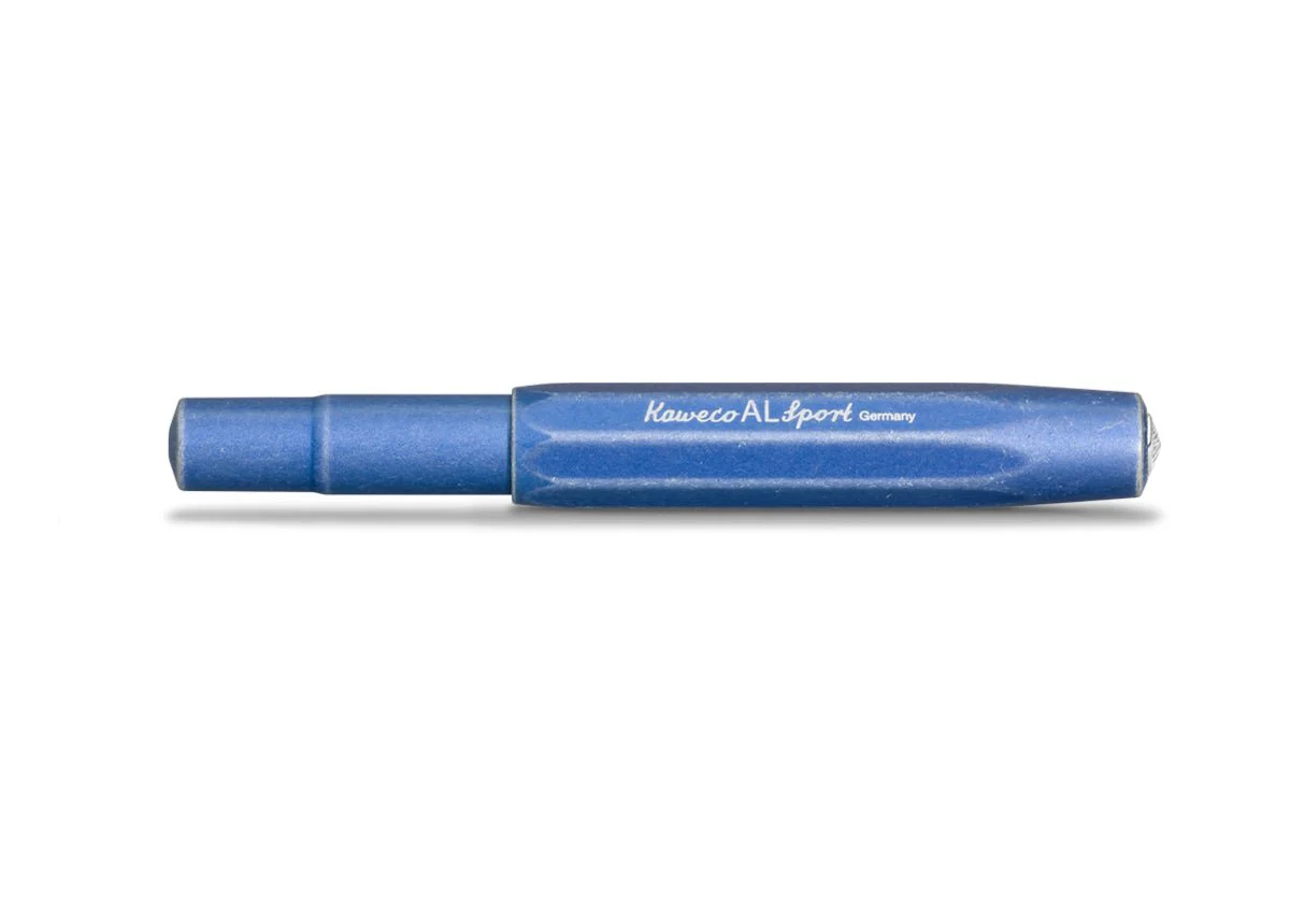 Kaweco AL Sport Stonewashed blue fountain pen - Image 2