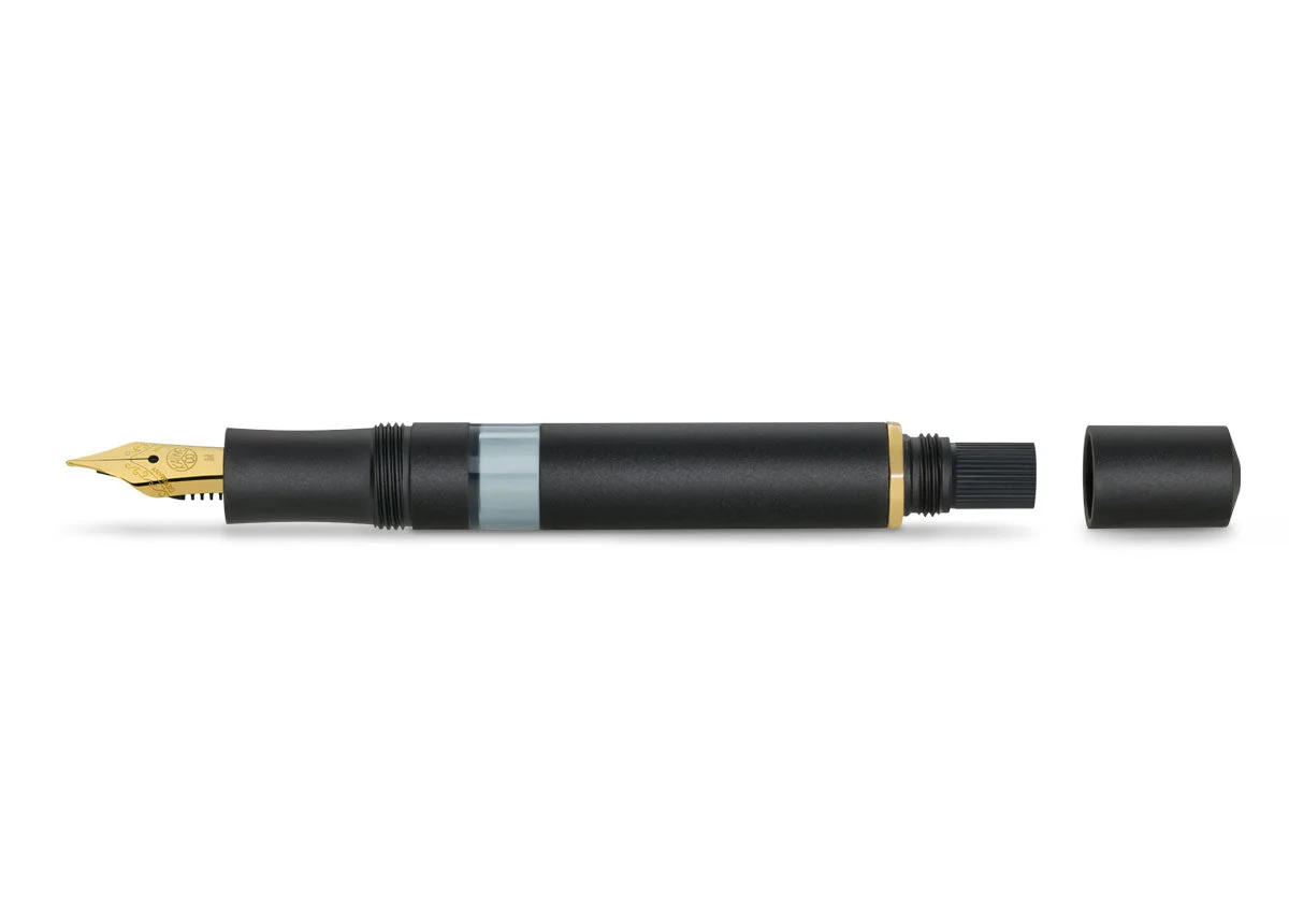 Kaweco Piston Sport AL black SET with ink - Image 2