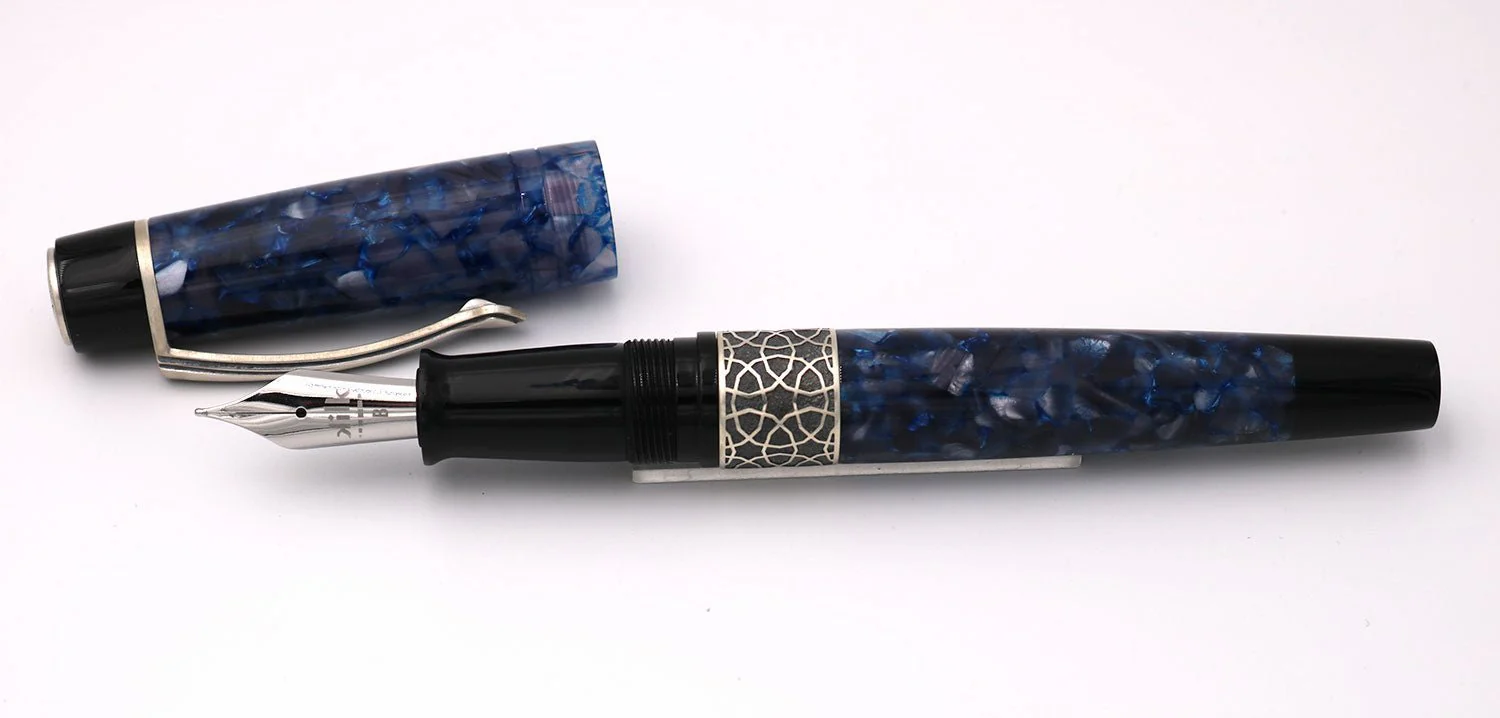 Kilk Celestial Blue and Black fountain pen - Image 3