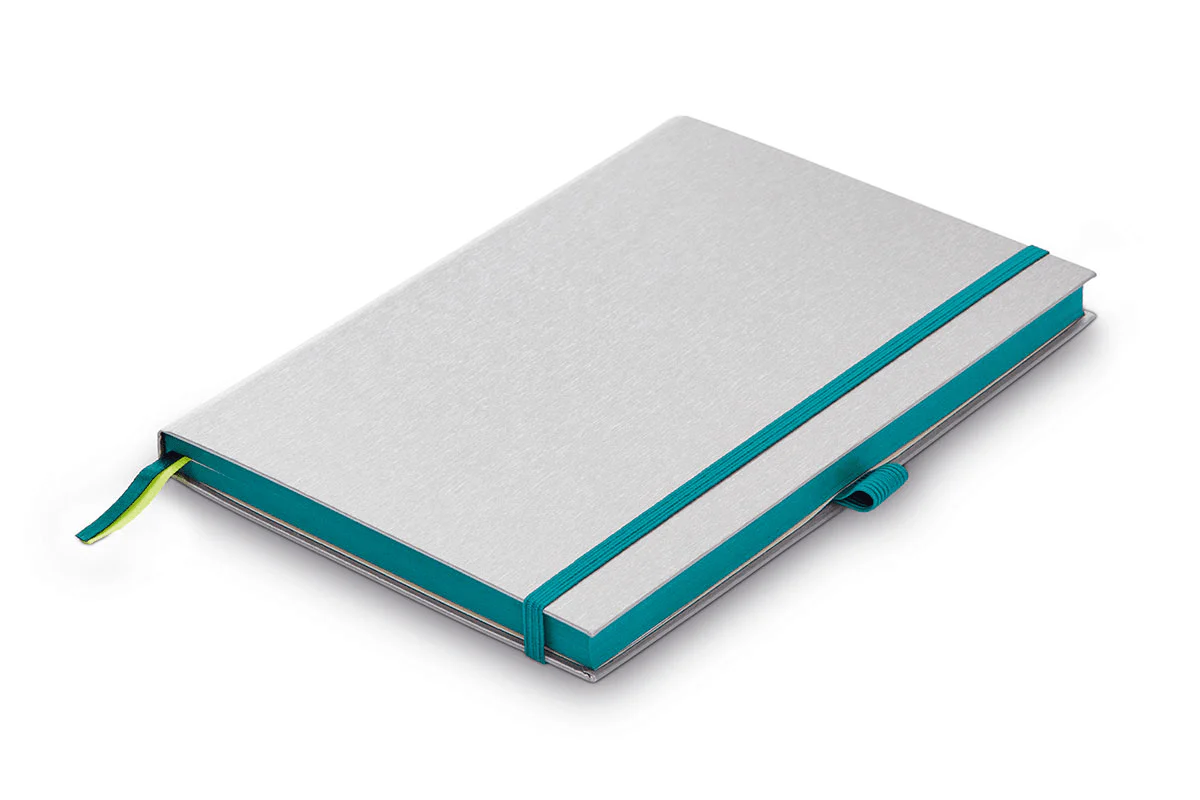LAMY Notebook A5 hardcover with brushed metal look cover - Image 4
