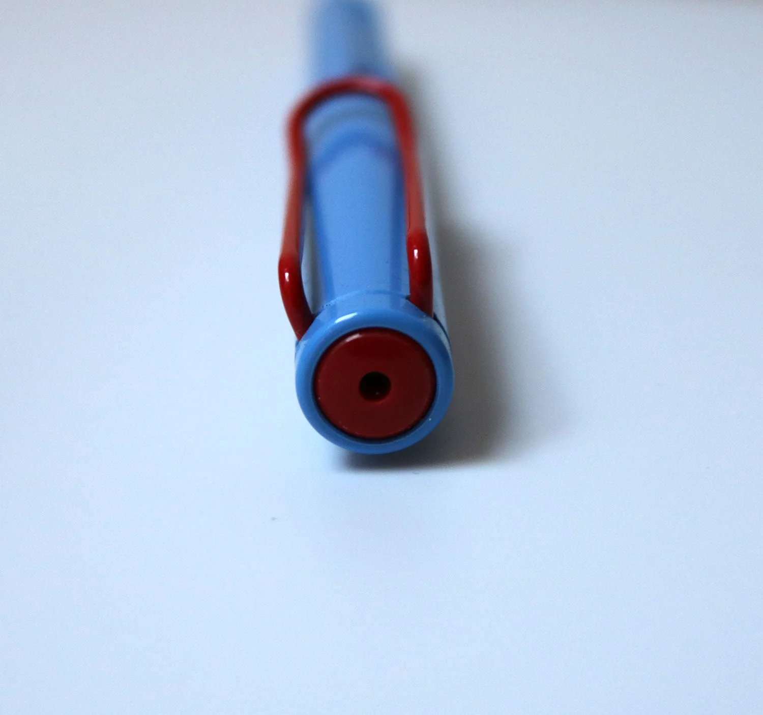 LAMY safari light blue with red clip 2006 fountain pen - Image 3