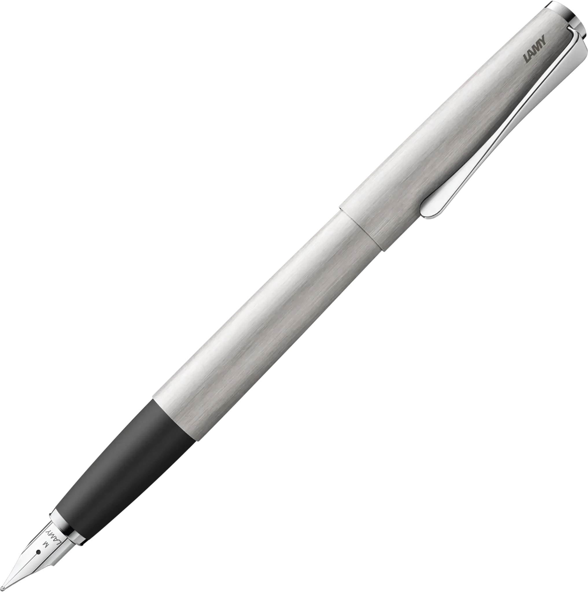 LAMY studio brushed steel fountain pen