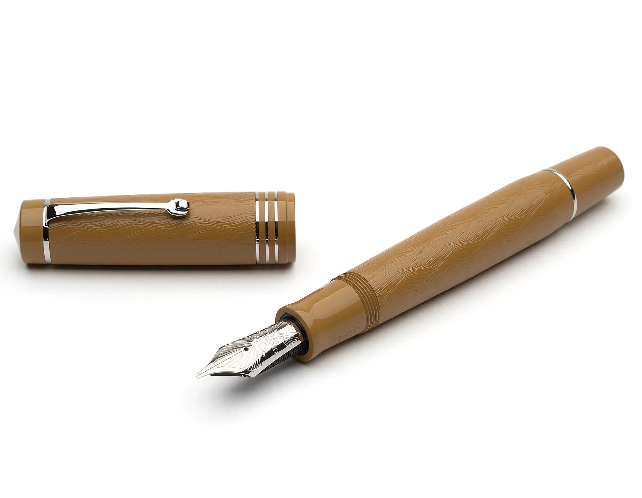 Leonardo Audace Art Nouveau mustard yellow fountain pen - Image 4
