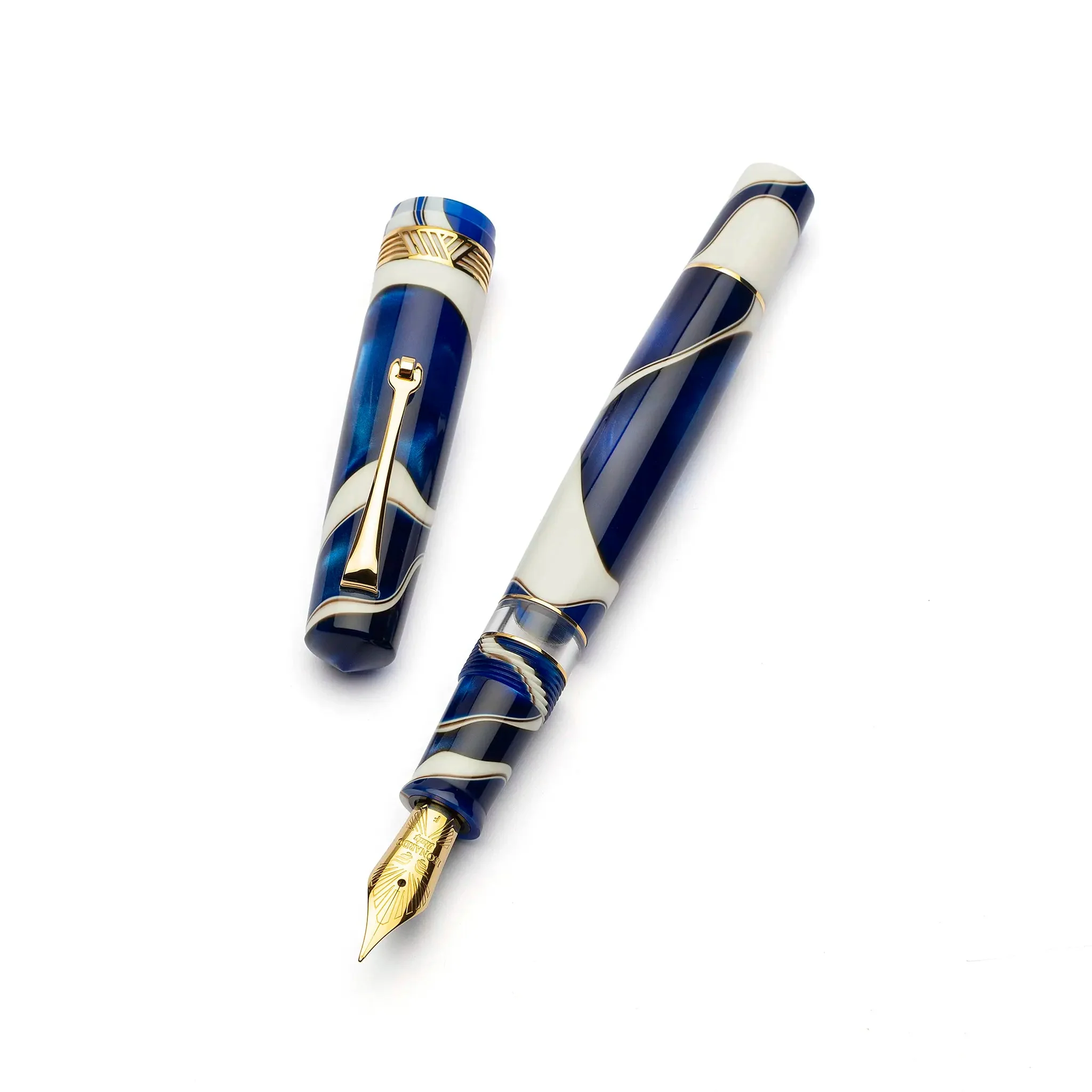 Leonardo Momento Magico Blue Wave fountain pen - Image 3
