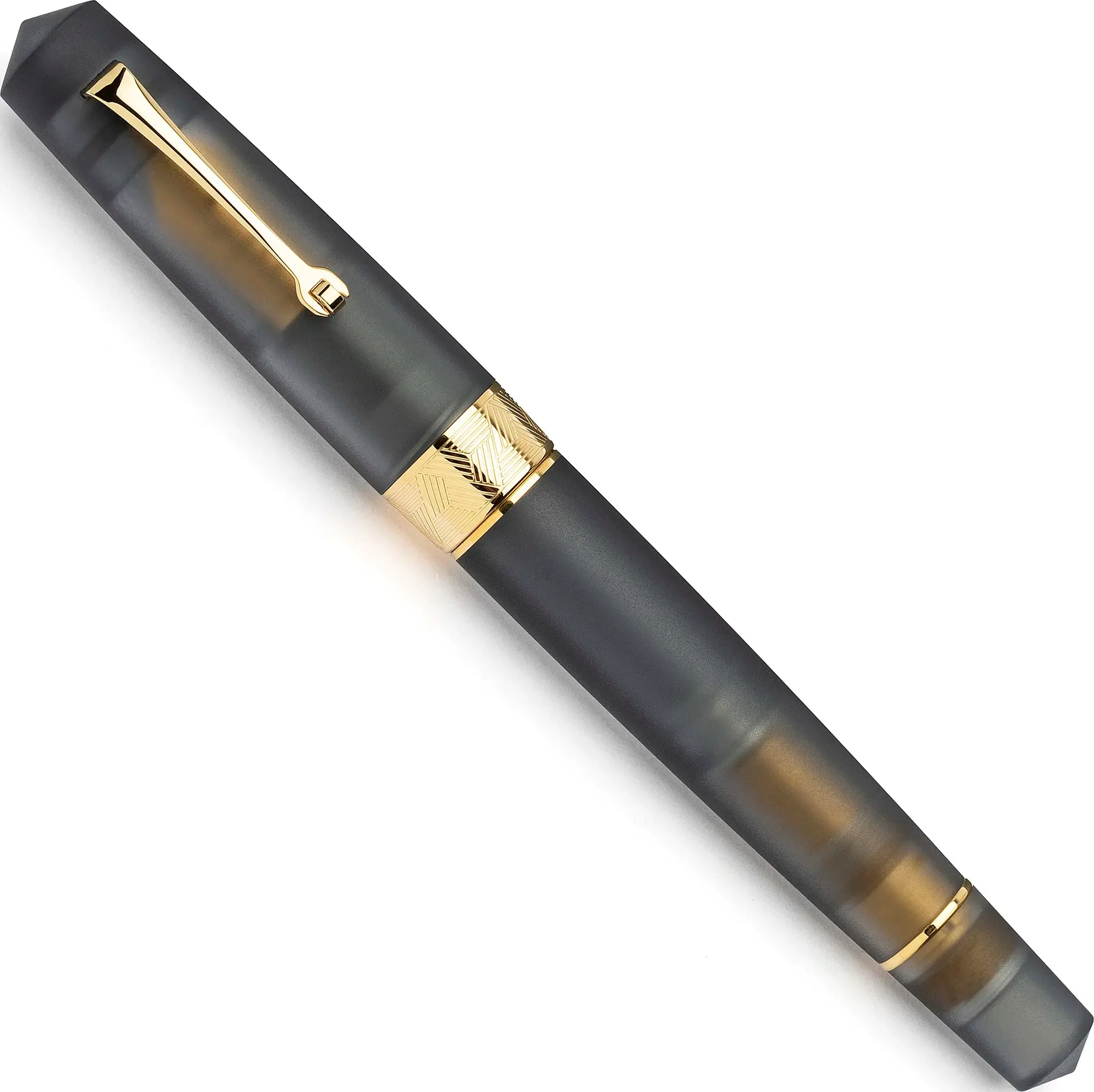 Leonardo Momento Zero Grande Pura Frosted Grey fountain pen - Image 3