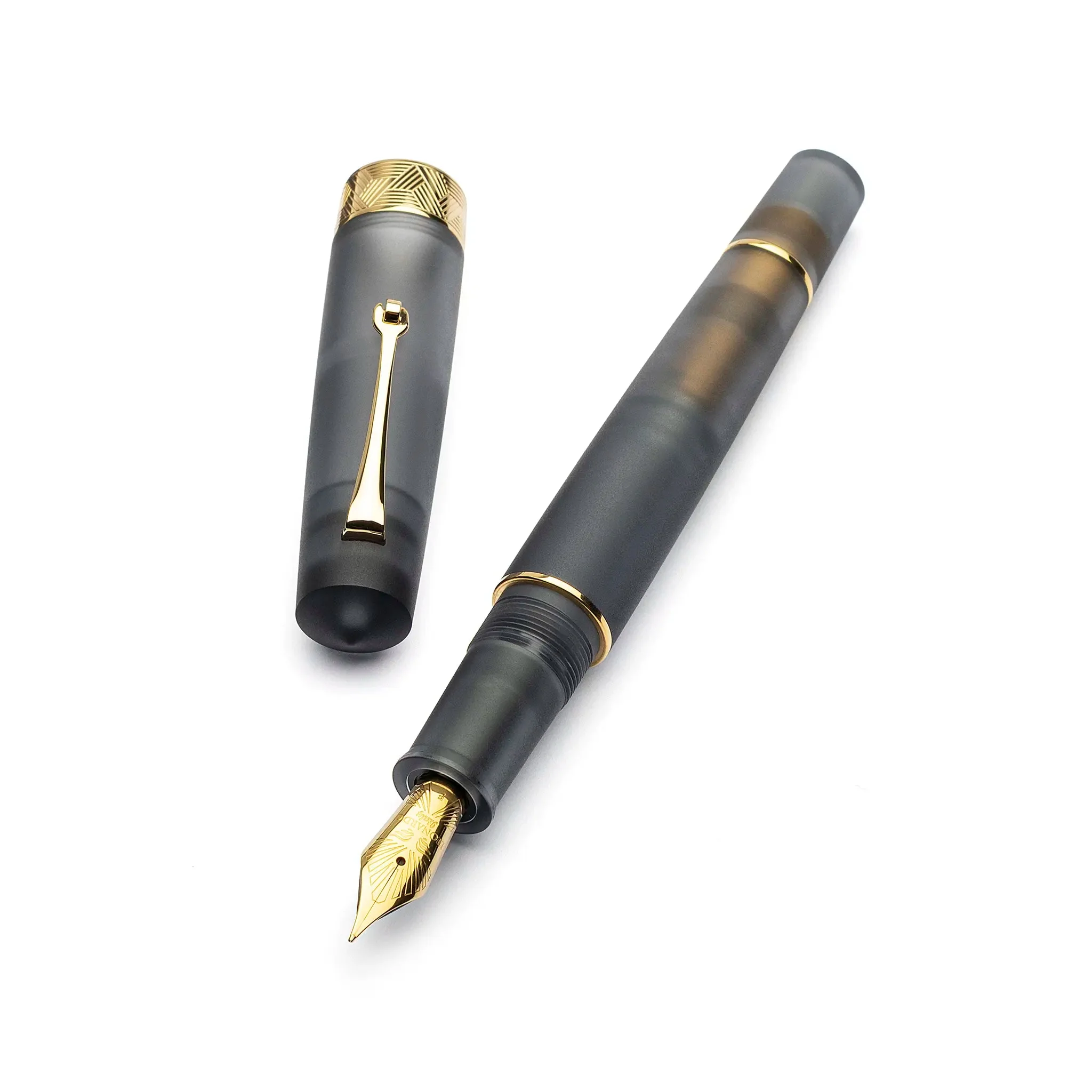 Leonardo Momento Zero Grande Pura Frosted Grey fountain pen - Image 4
