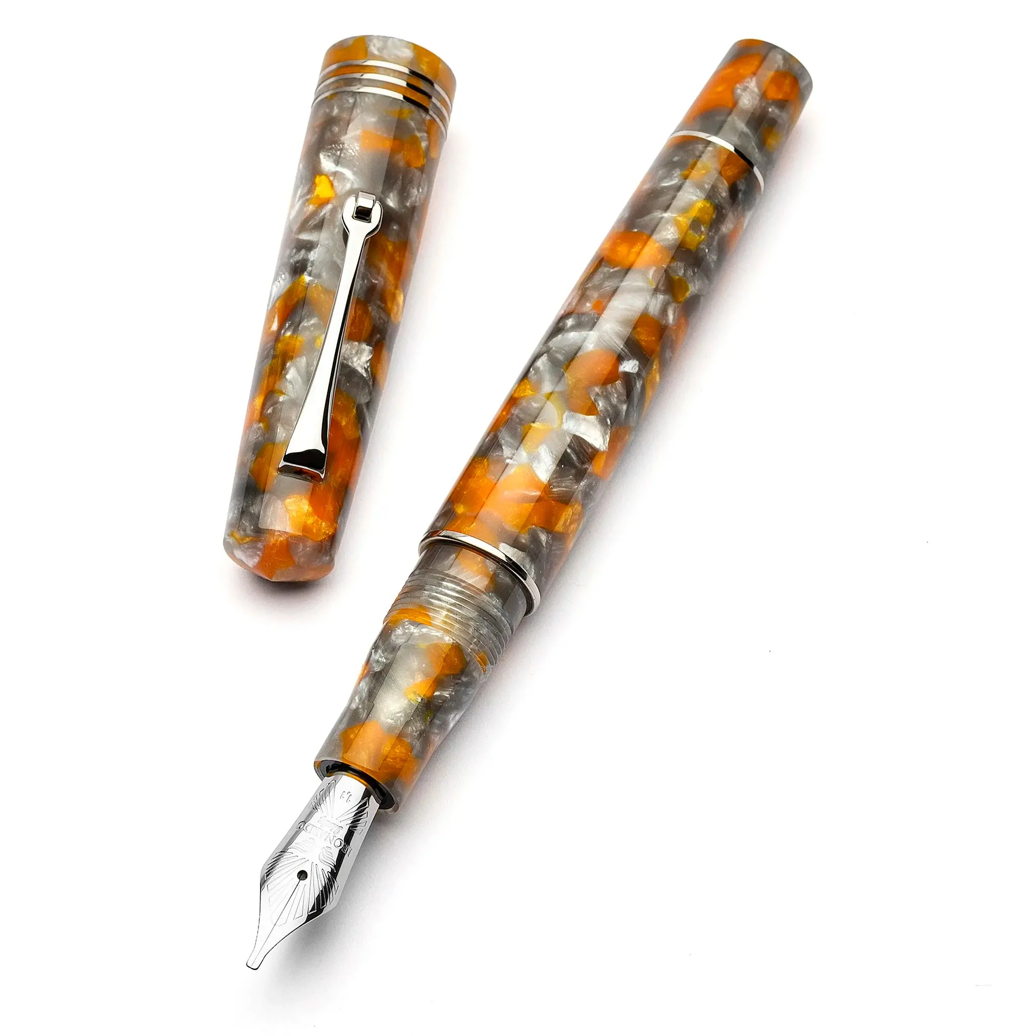 Leonardo Momento Zero Lava e Cenere fountain pen - Image 4