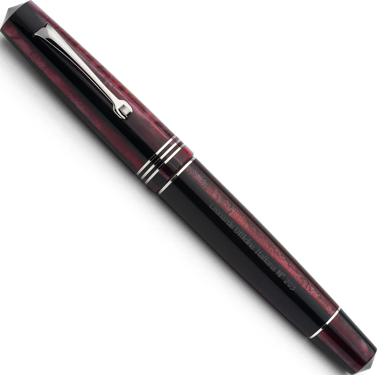 Leonardo Momento Zero Plum fountain pen - Image 3