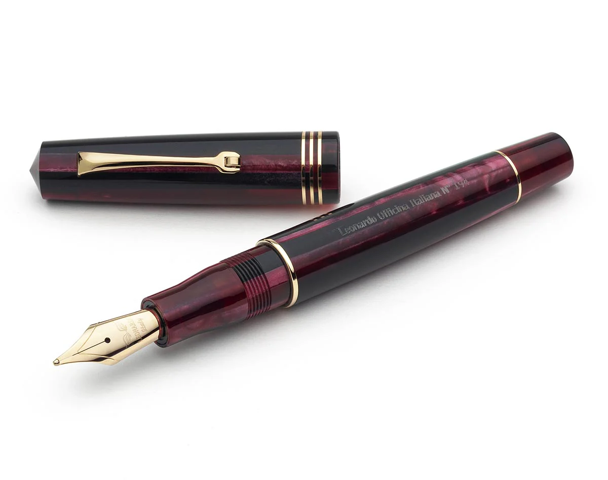 Leonardo Momento Zero Plum fountain pen - Image 4
