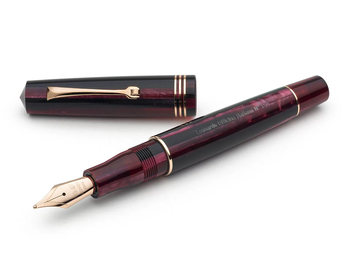 Leonardo Momento Zero Plum fountain pen - Image 5