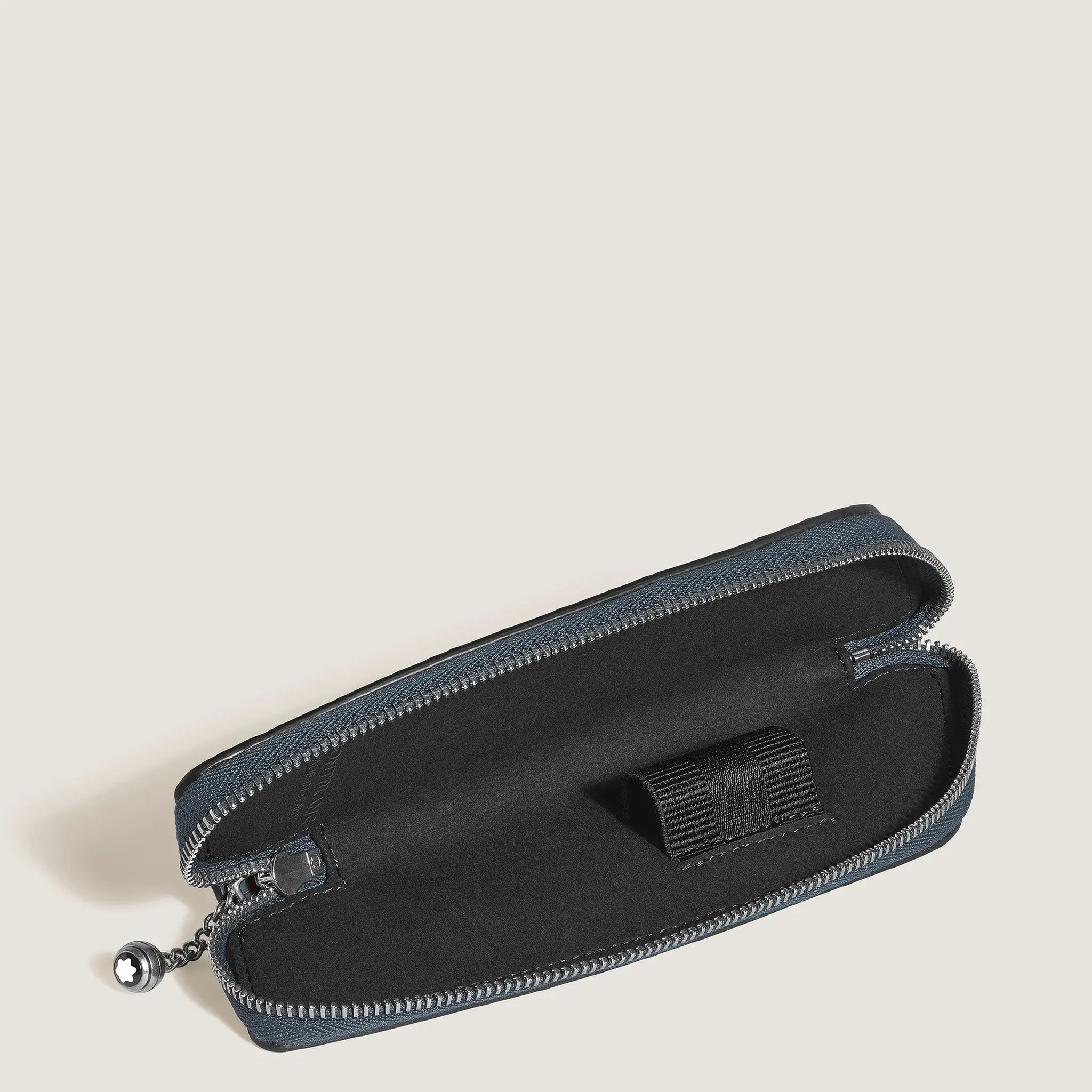 Montblanc Atelier pen pouch 1 pen velvet blue crocodile - Image 2