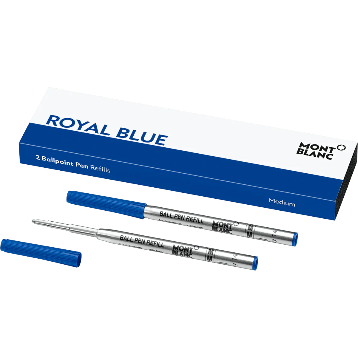 Montblanc Ballpoint Refill Royal Blue 2 pieces - Image 3
