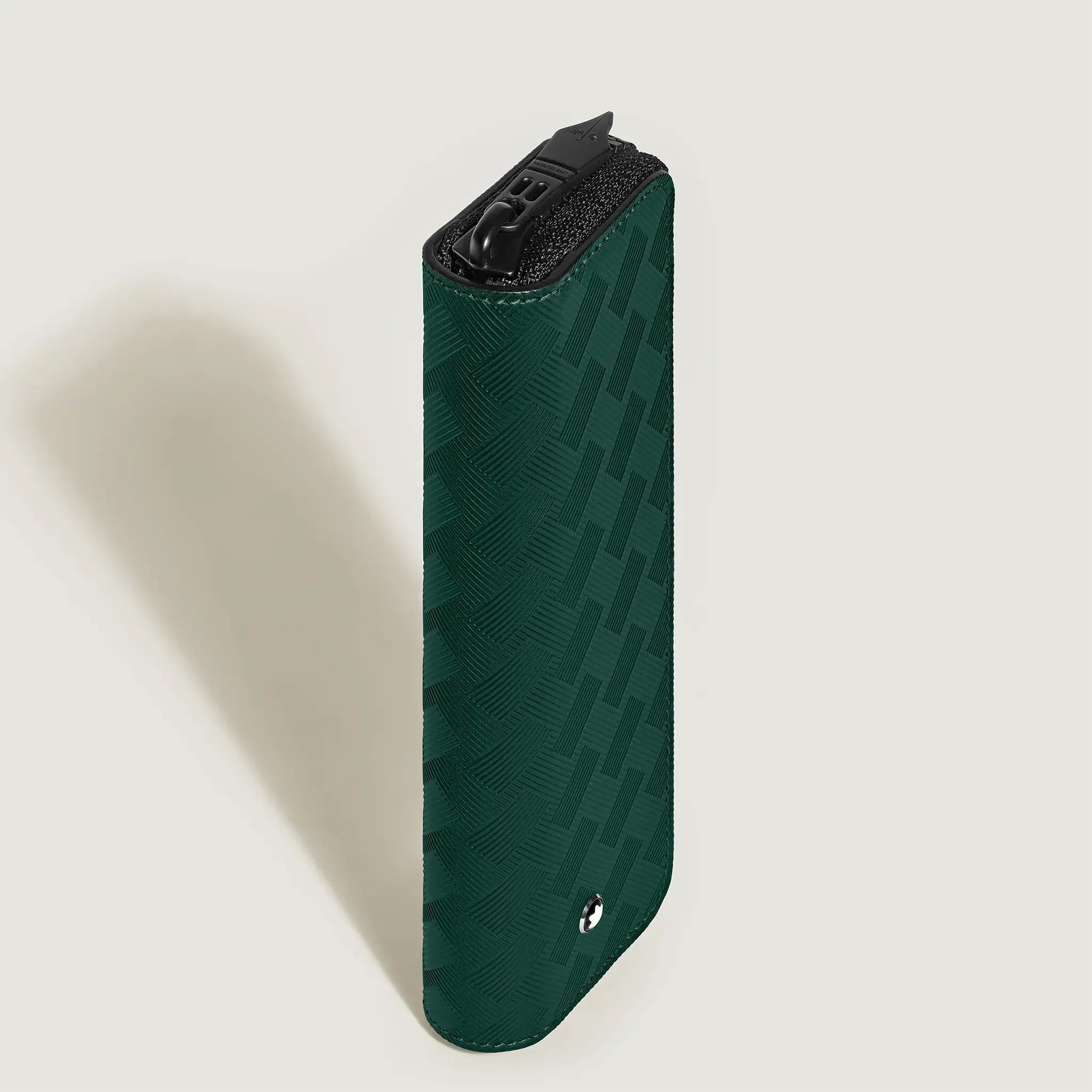 Montblanc Extreme 3.0 pen pouch for 1 pen with zipper British Green - Image 3