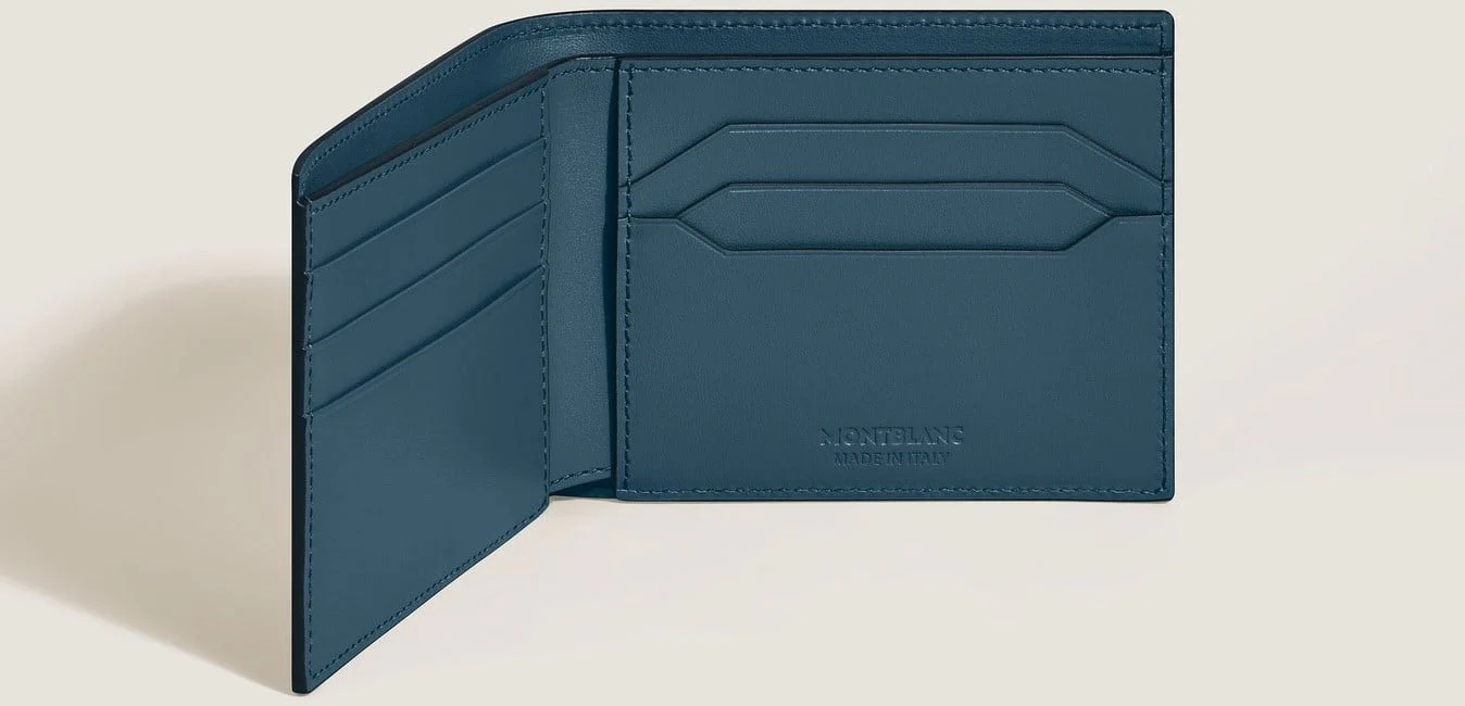Montblanc Extreme 3.0 wallet 6cc avio blue - Image 3