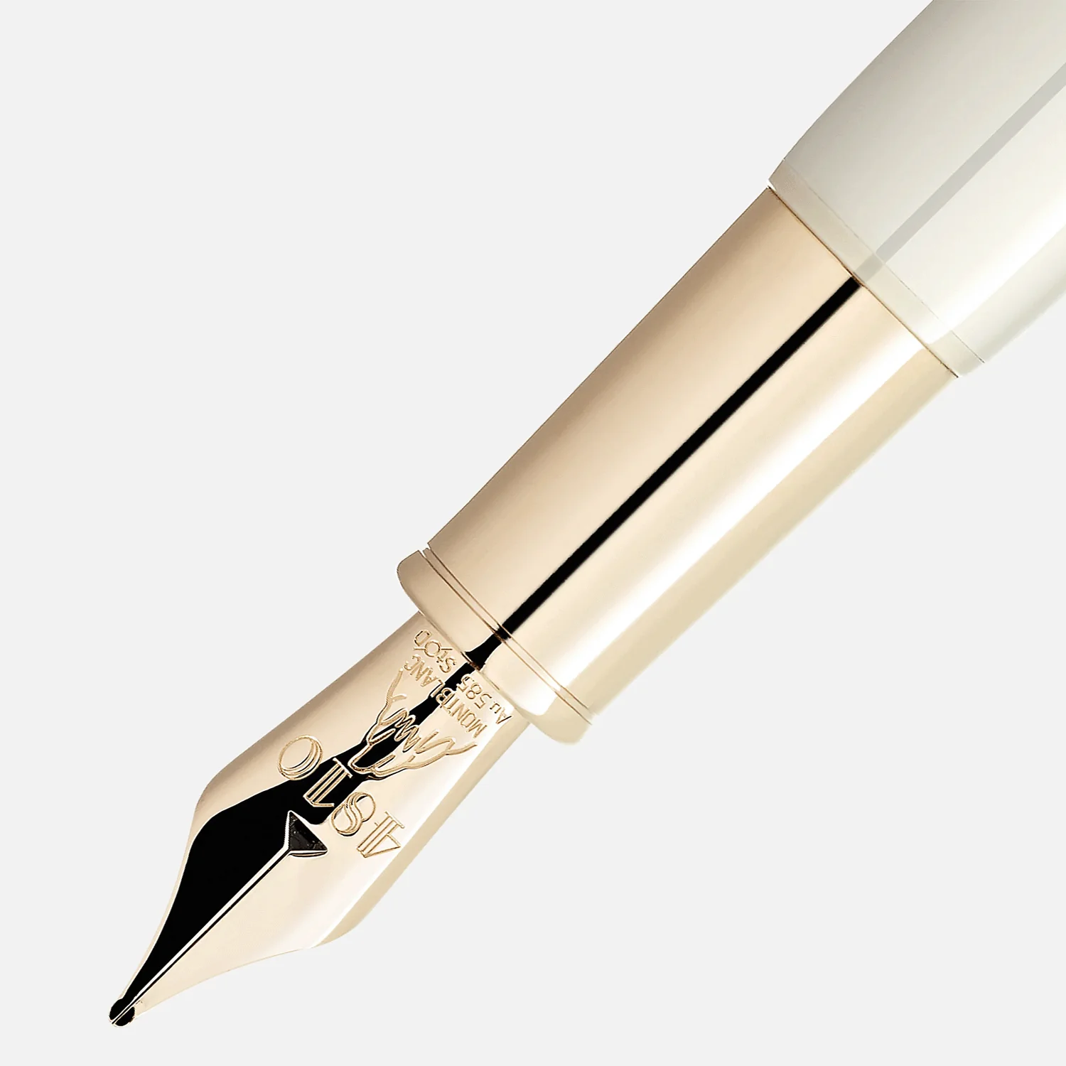 Montblanc Heritage Rouge et Noir Baby Ivory fountain pen - Image 2