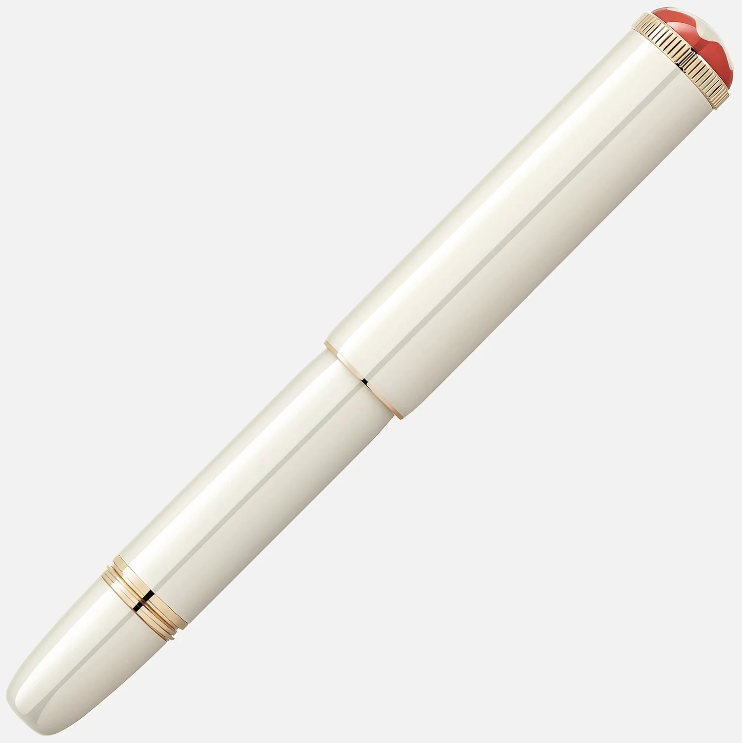 Montblanc Heritage Rouge et Noir Baby Ivory roller pen - Image 2