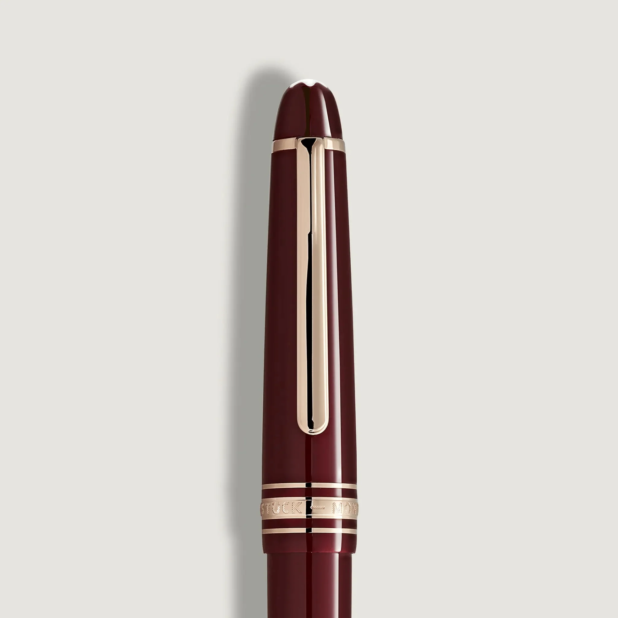 Montblanc Meisterstück Burgundy Red 145 Classique fountain pen - Image 4
