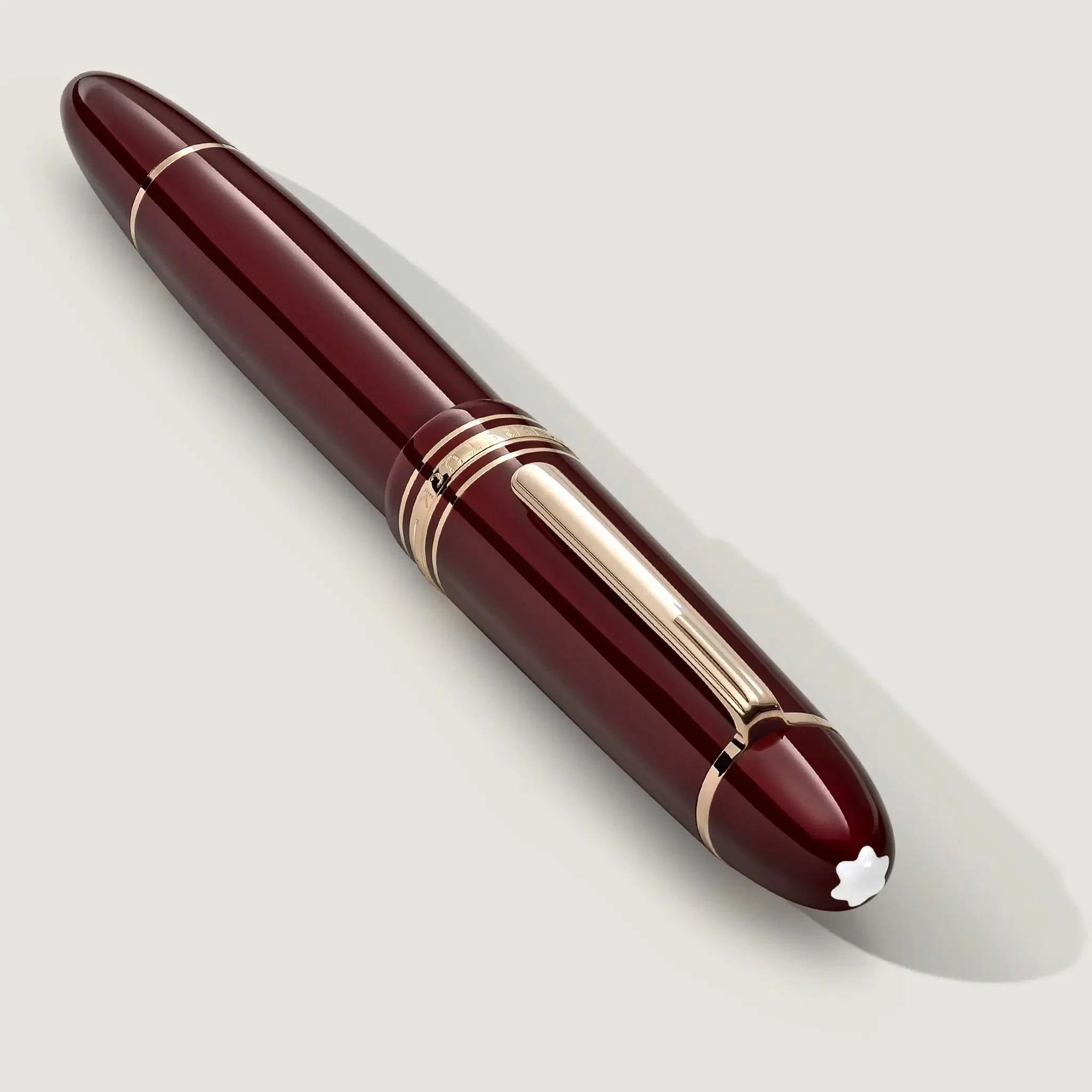 Montblanc Meisterstück 149 burgundy red fountain pen - Image 3