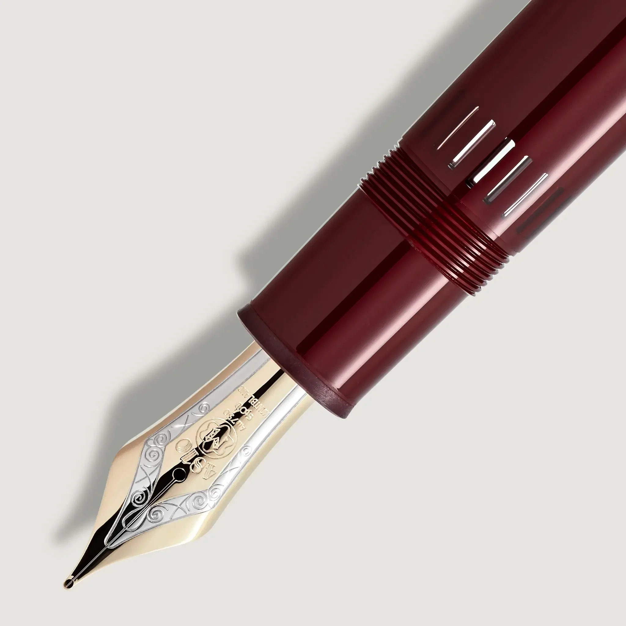 Montblanc Meisterstück 149 burgundy red fountain pen - Image 4