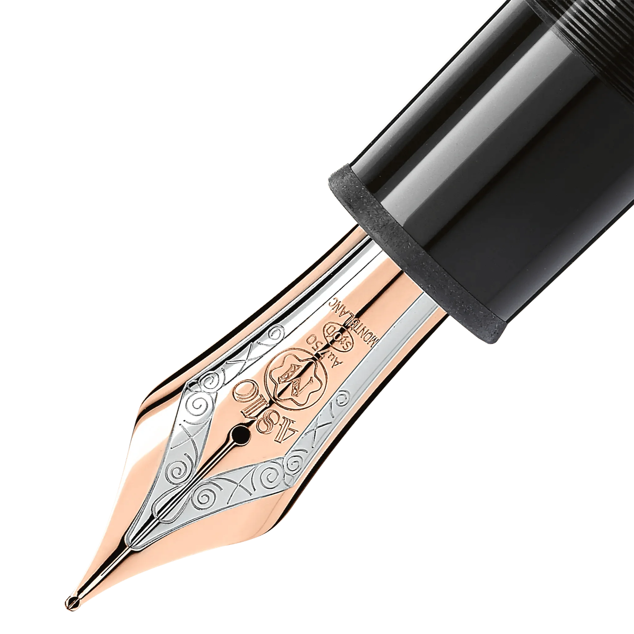 Montblanc Meisterstück 149 red gold fountain pen - Image 3