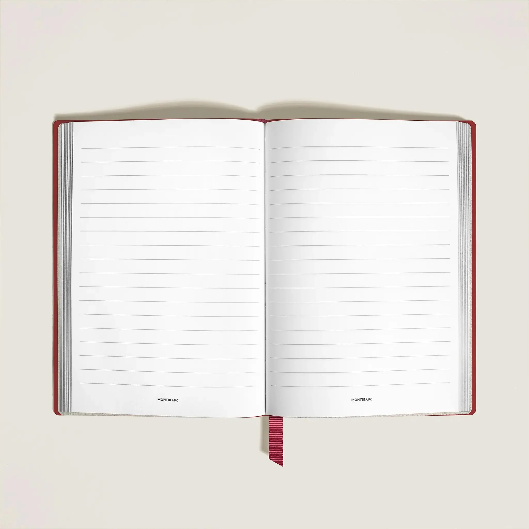 Montblanc Notebook 146 Brick Red leather - Image 2