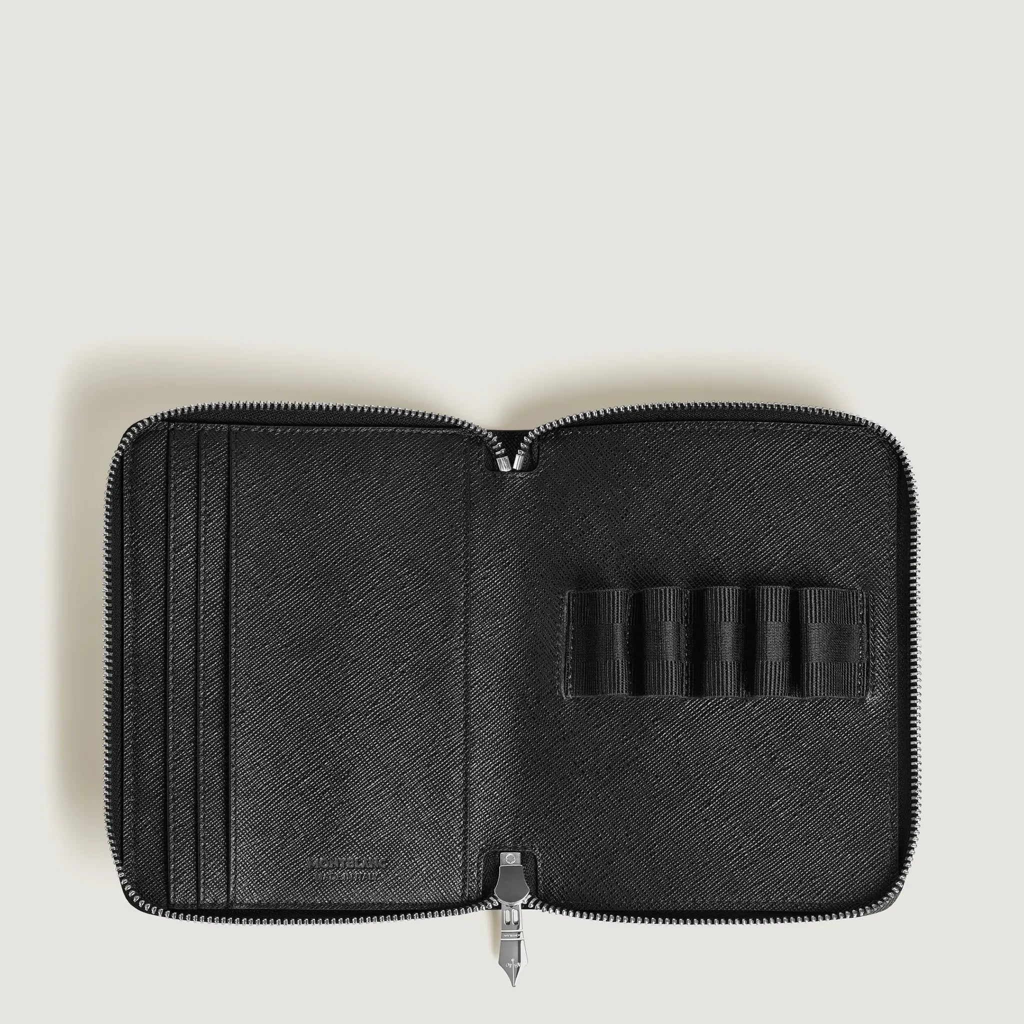 Montblanc Sartorial pen pouch 5 pens tweed blue - Image 3
