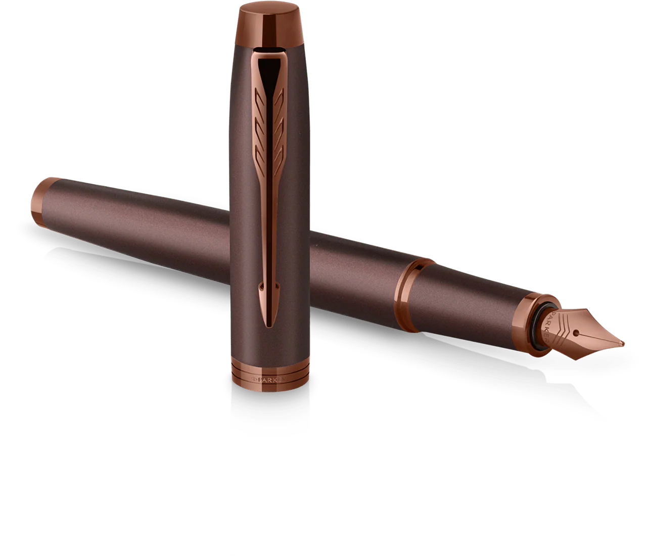 Parker IM Monochrome burgundy fountain pen - Image 3