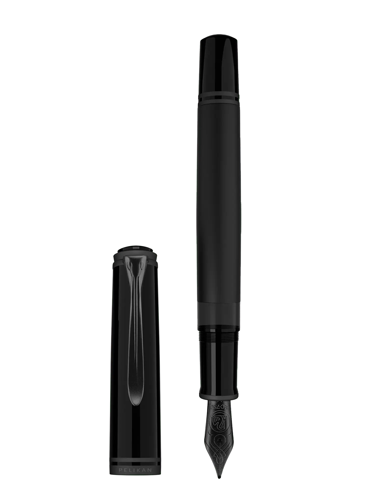 Pelikan M809 Black Matt fountain pen - Image 4