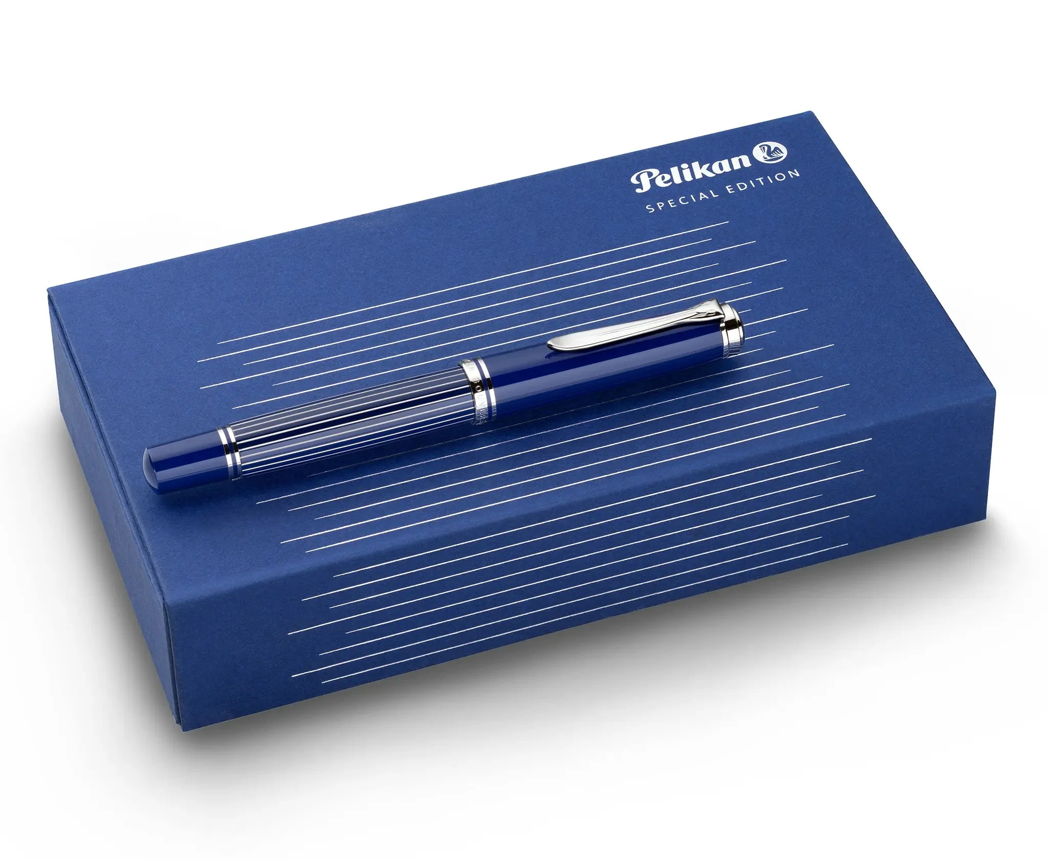 Pelikan M815 Metal Striped Blue - Image 3