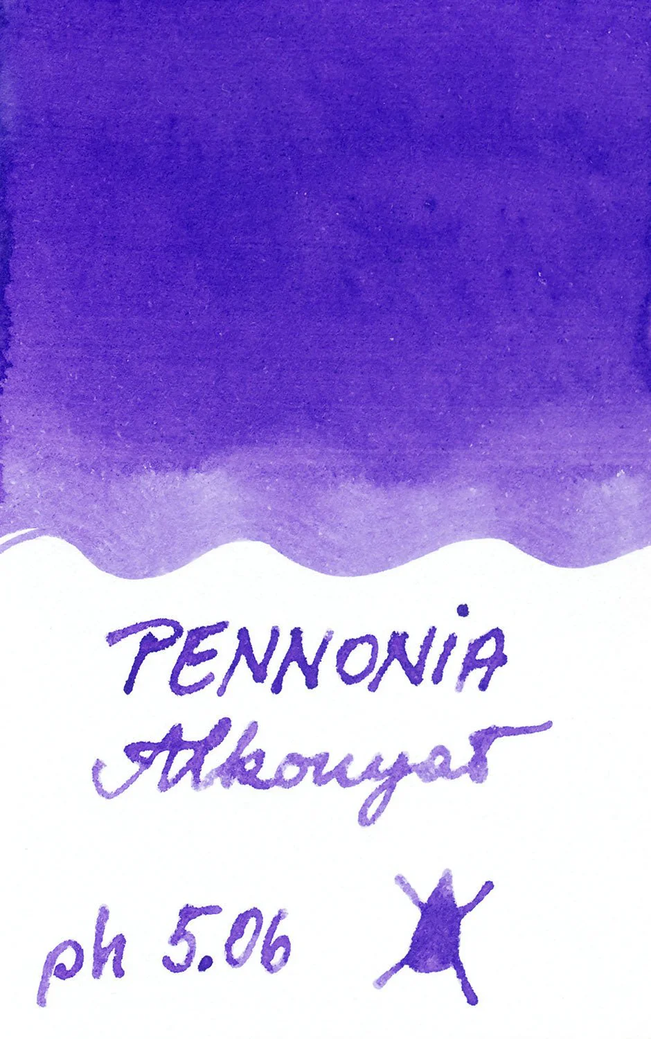 Pennonia Alkonyat / Twilight fountain pen ink 60ml - Image 2
