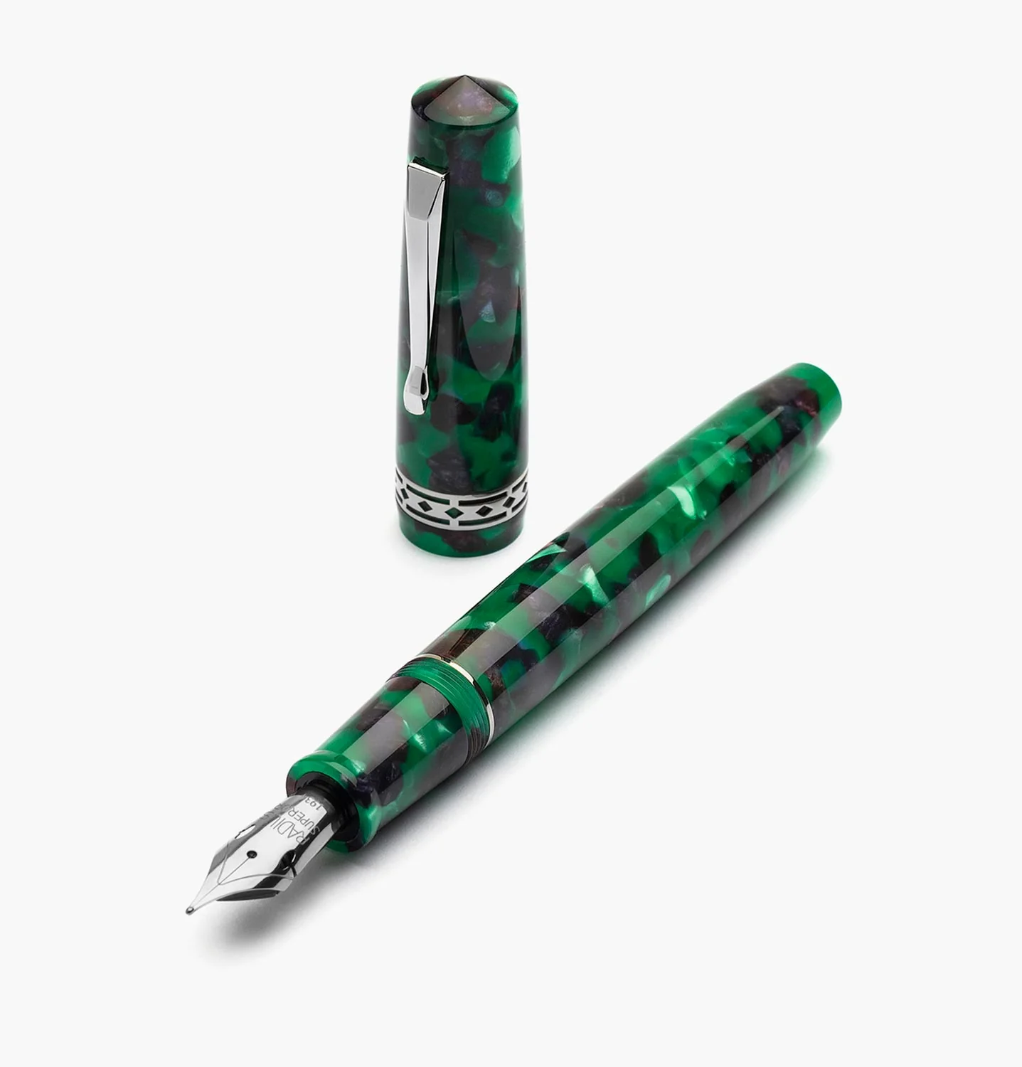 Radius Settimo Minerale silver fountain pen - Image 2