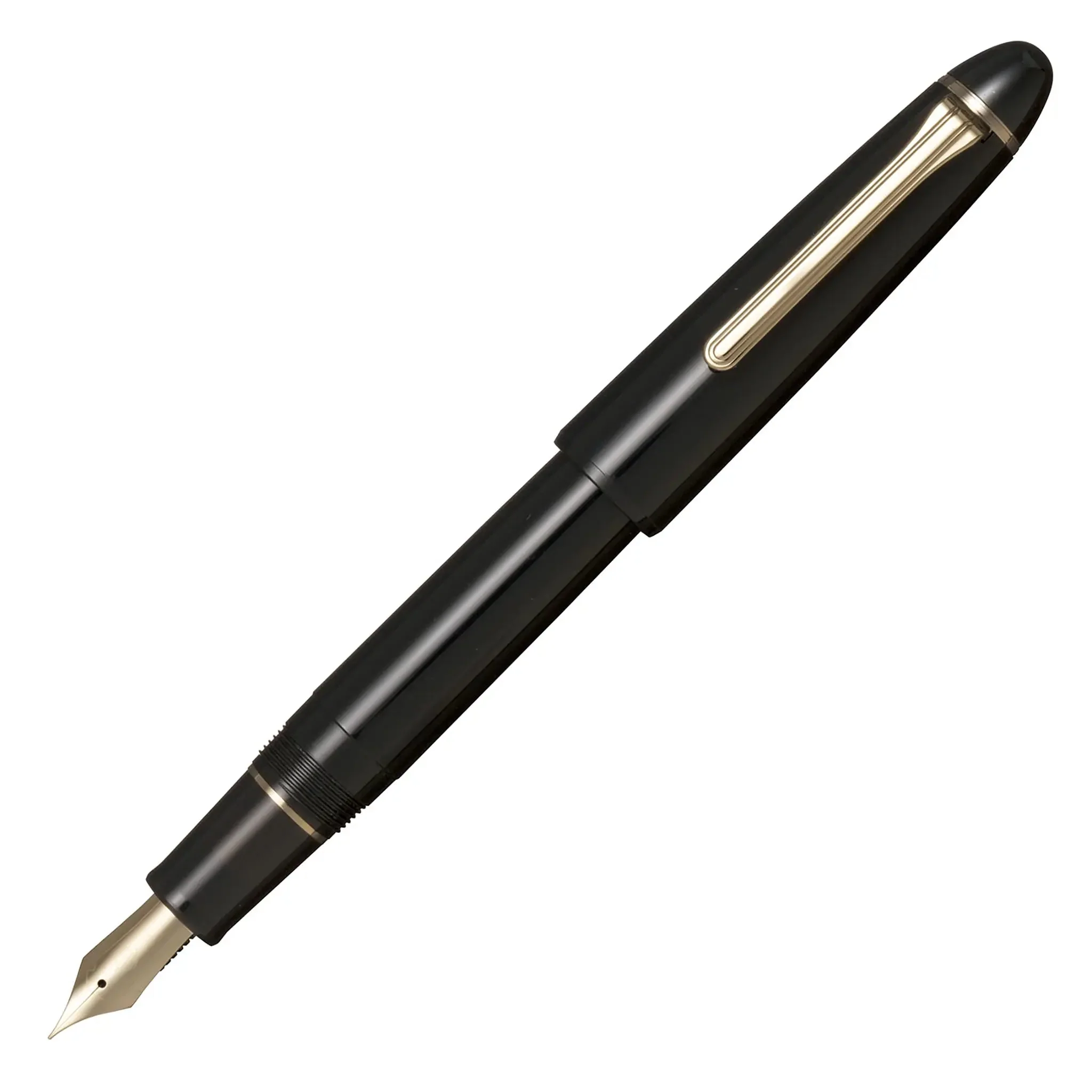 Sailor 1911 Casual L muted black gold trim fountain pen - Image 2