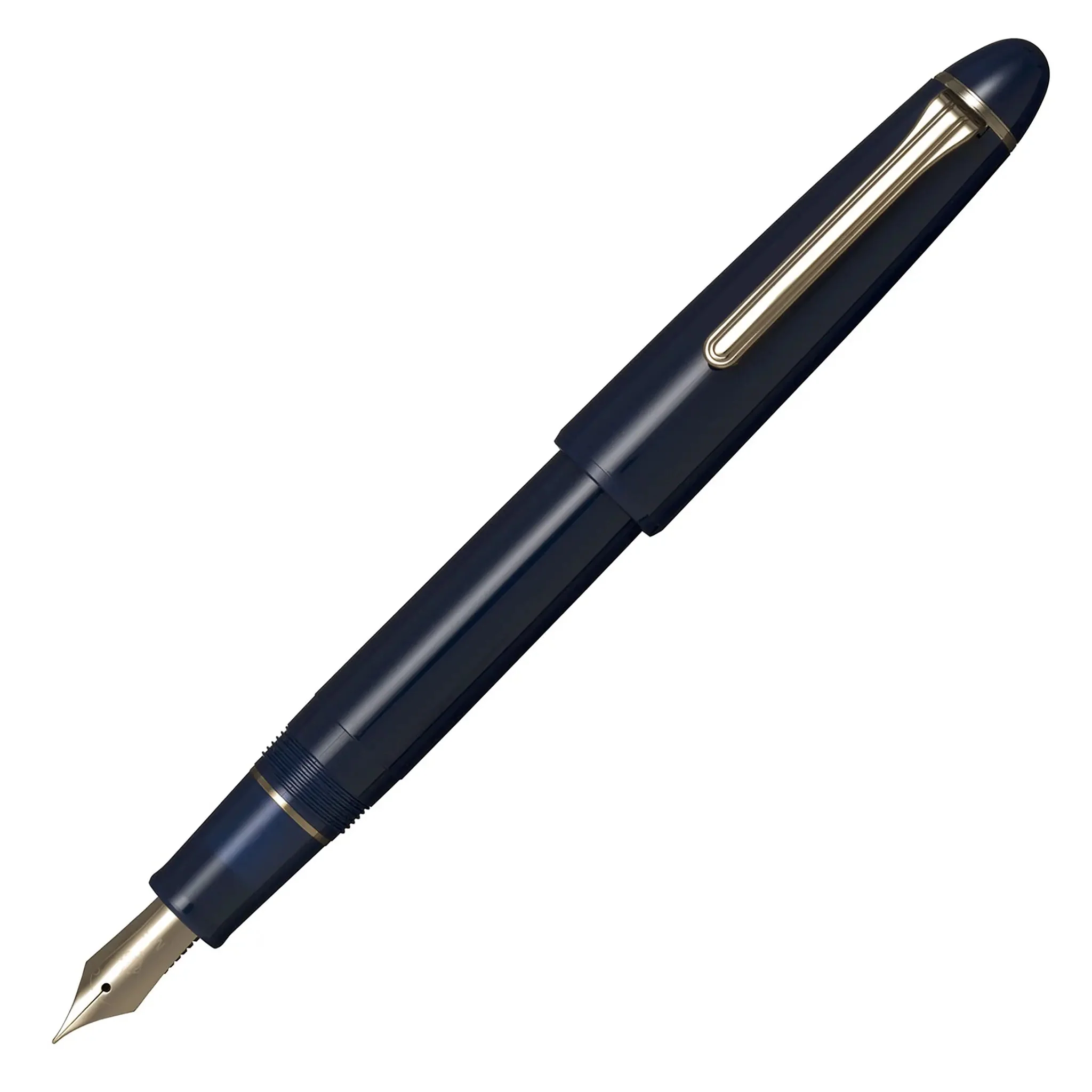 Sailor 1911 Casual L muted blue gold trim fountain pen - Image 2