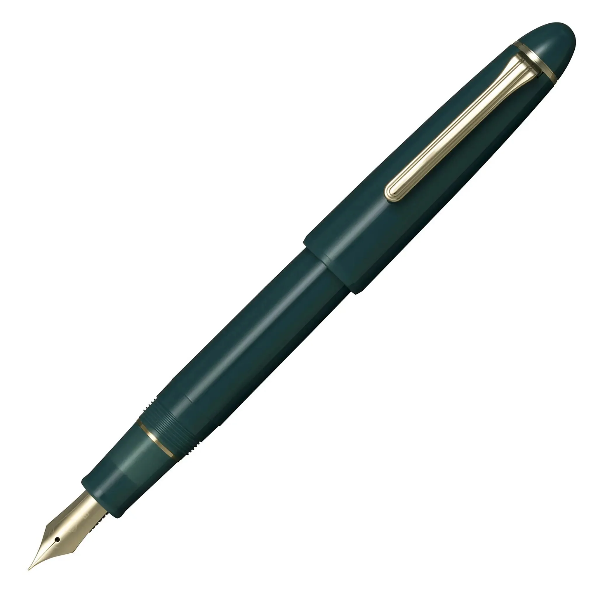 Sailor 1911 Casual L muted green gold trim fountain pen - Image 2