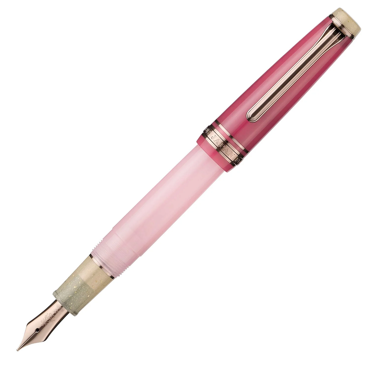 Sailor Dried Flower Pink Rose Pro Gear Slim fountain pen - Image 2