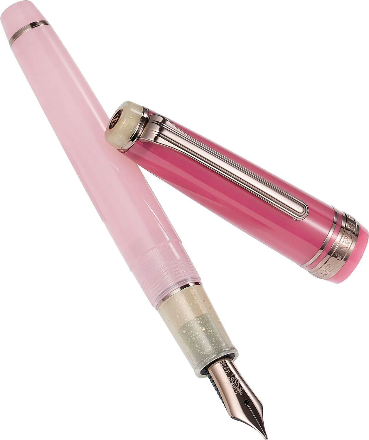 Sailor Dried Flower Pink Rose Pro Gear Slim fountain pen - Image 3