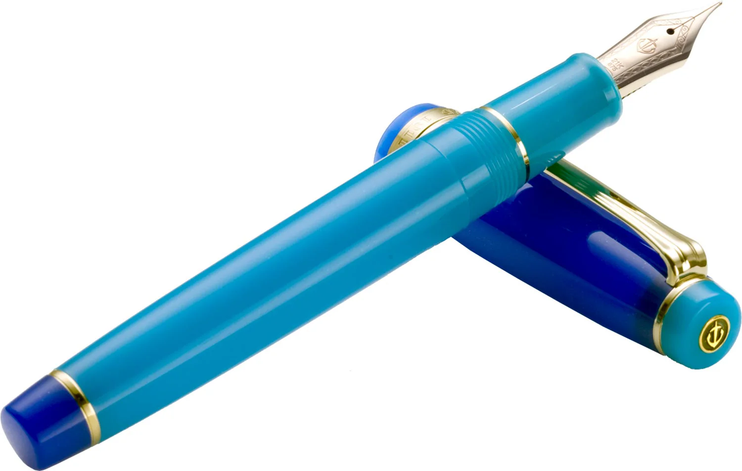 Sailor Pro Gear Blue Quasar fountain pen - Image 3