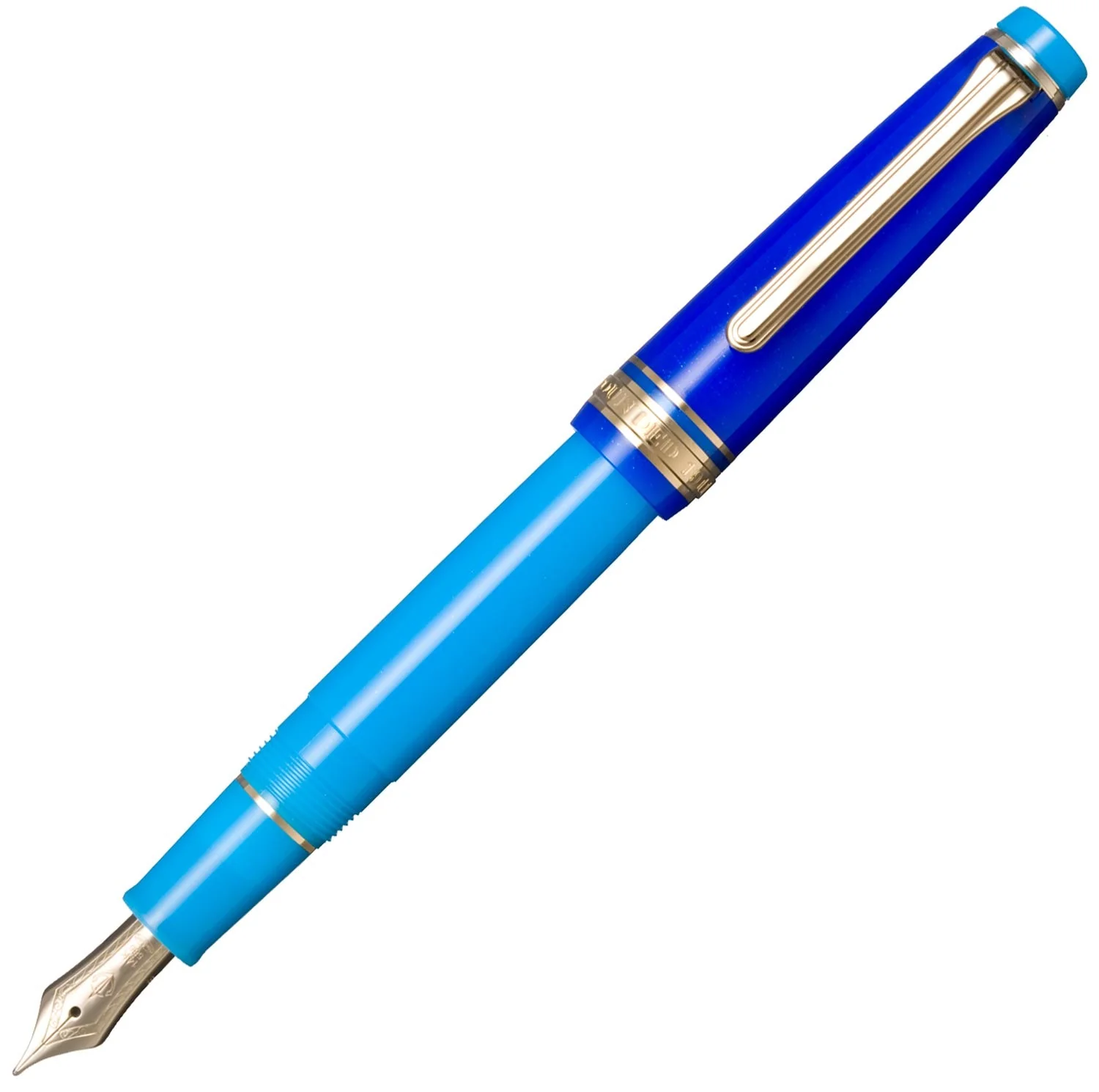Sailor Pro Gear Blue Quasar Slim fountain pen - Image 2