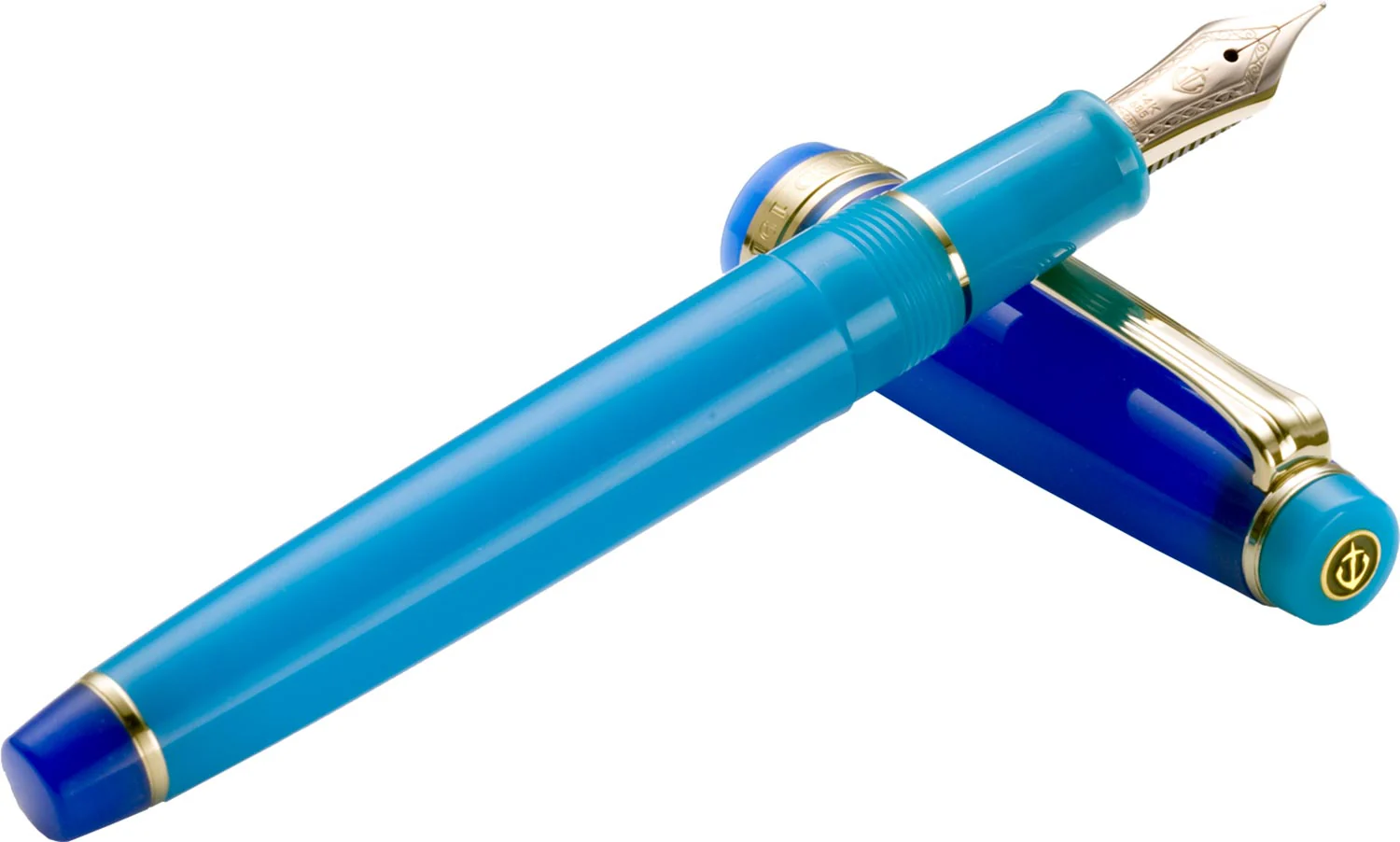 Sailor Pro Gear Blue Quasar Slim fountain pen - Image 3