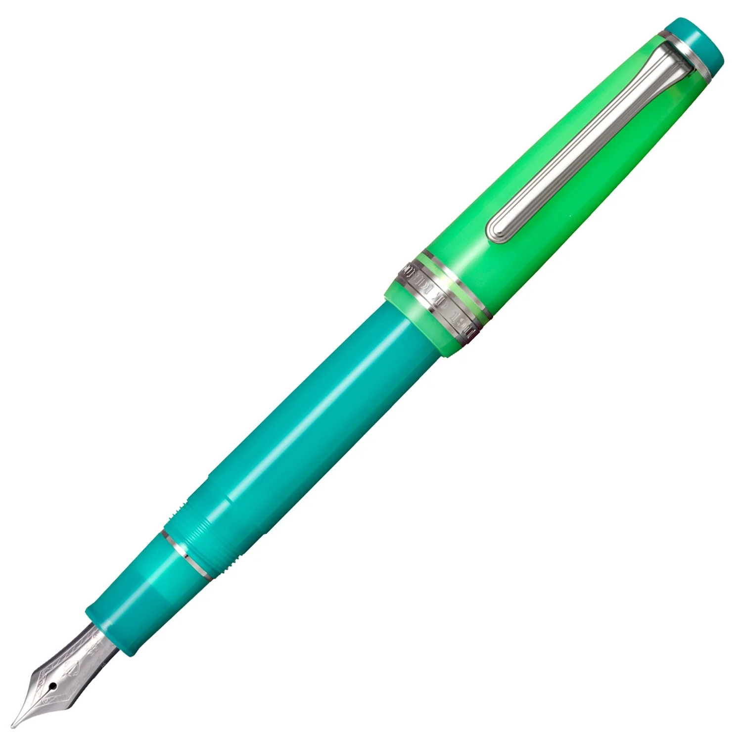 Sailor Pro Gear Slim Aurora Borealis fountain pen - Image 2