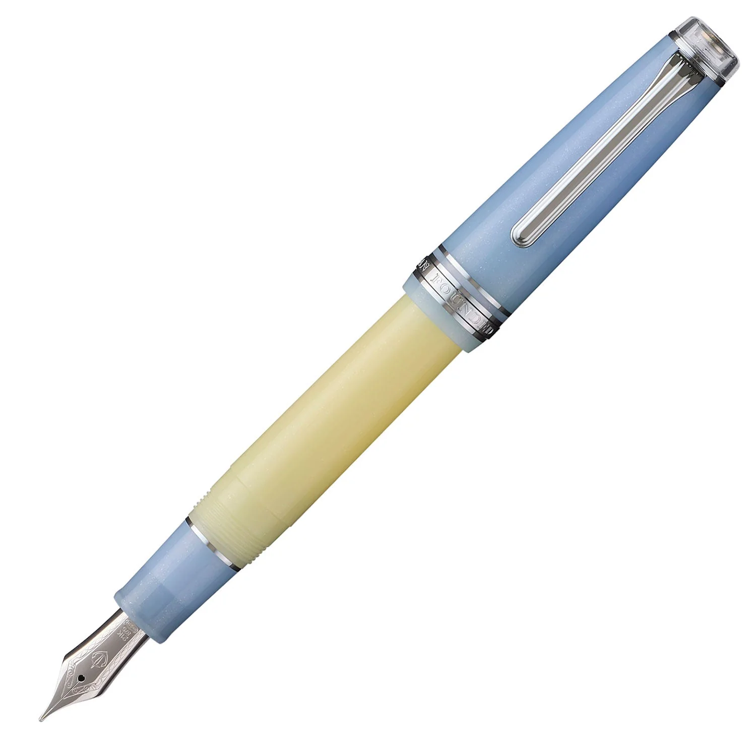 Sailor Pro Gear Smoothie II Blue Milkshake fountain pen - Image 2