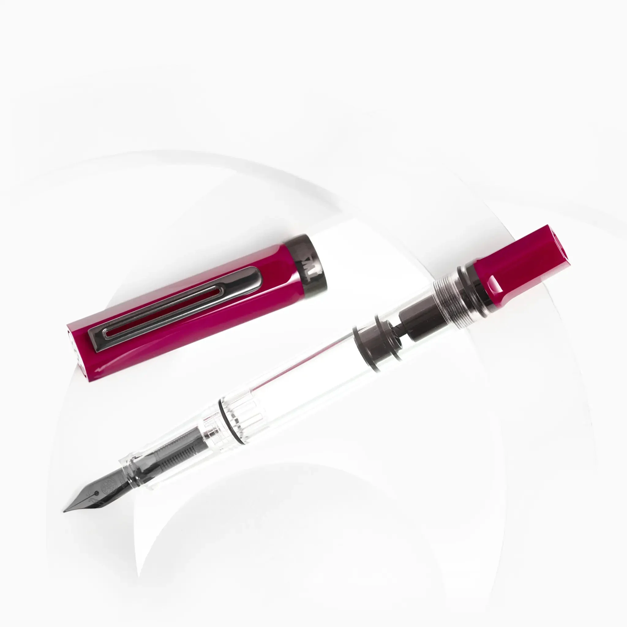 TWSBI Eco Plum with Onyx fountain pen - Image 2